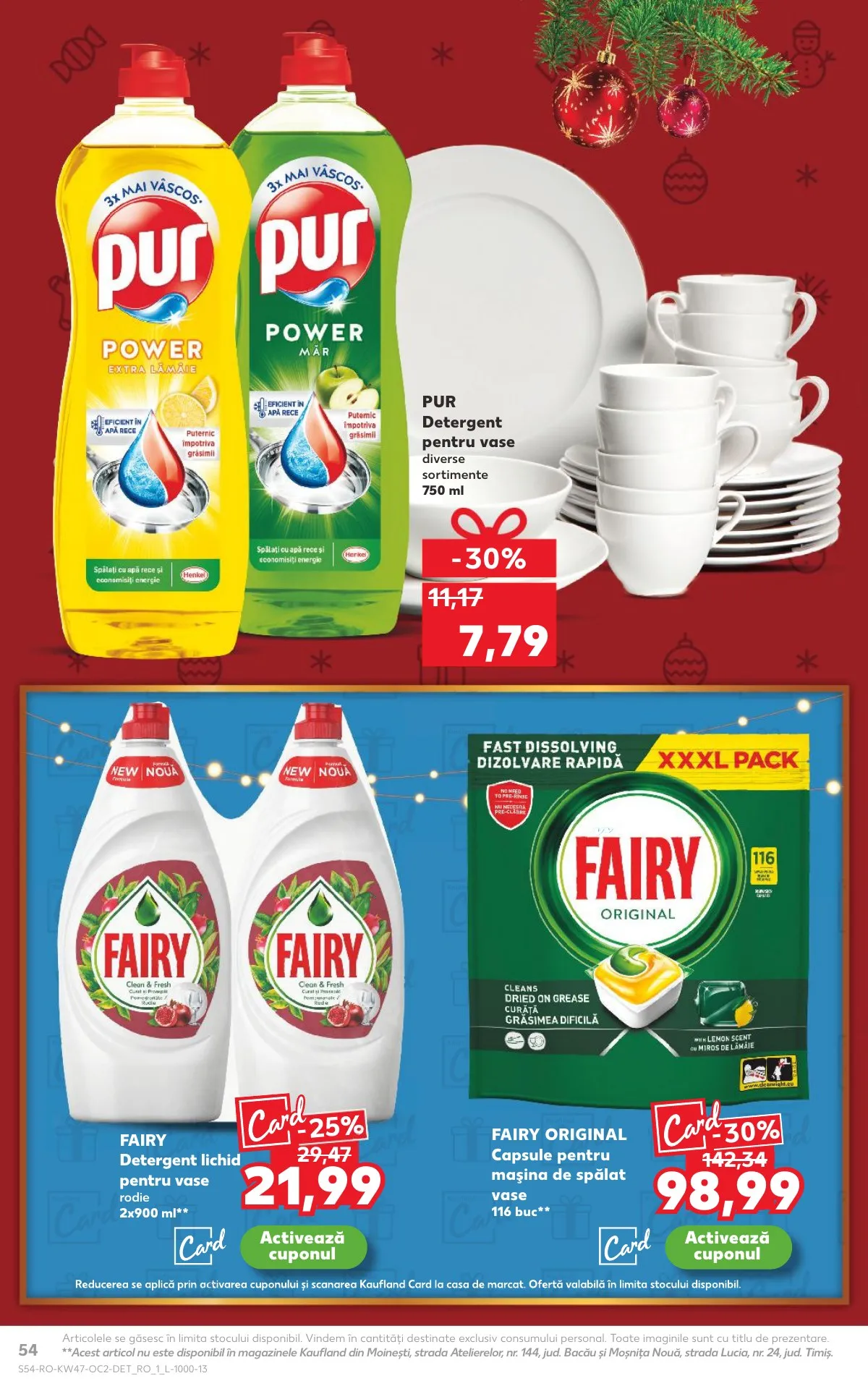 Kaufland akciós újság Románia 11.19–11.25 – 54. oldal