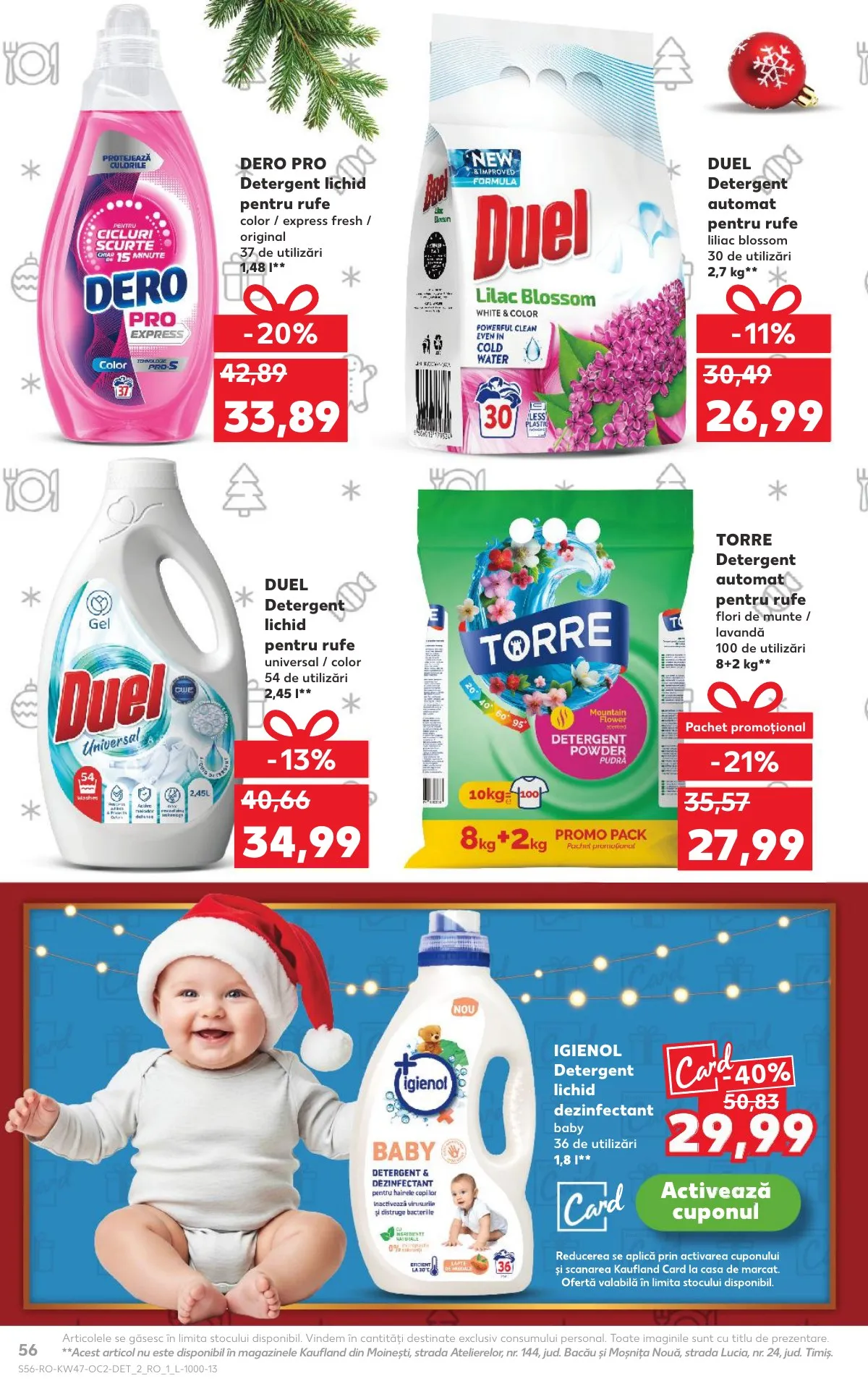 Kaufland akciós újság Románia 11.19–11.25 – 56. oldal