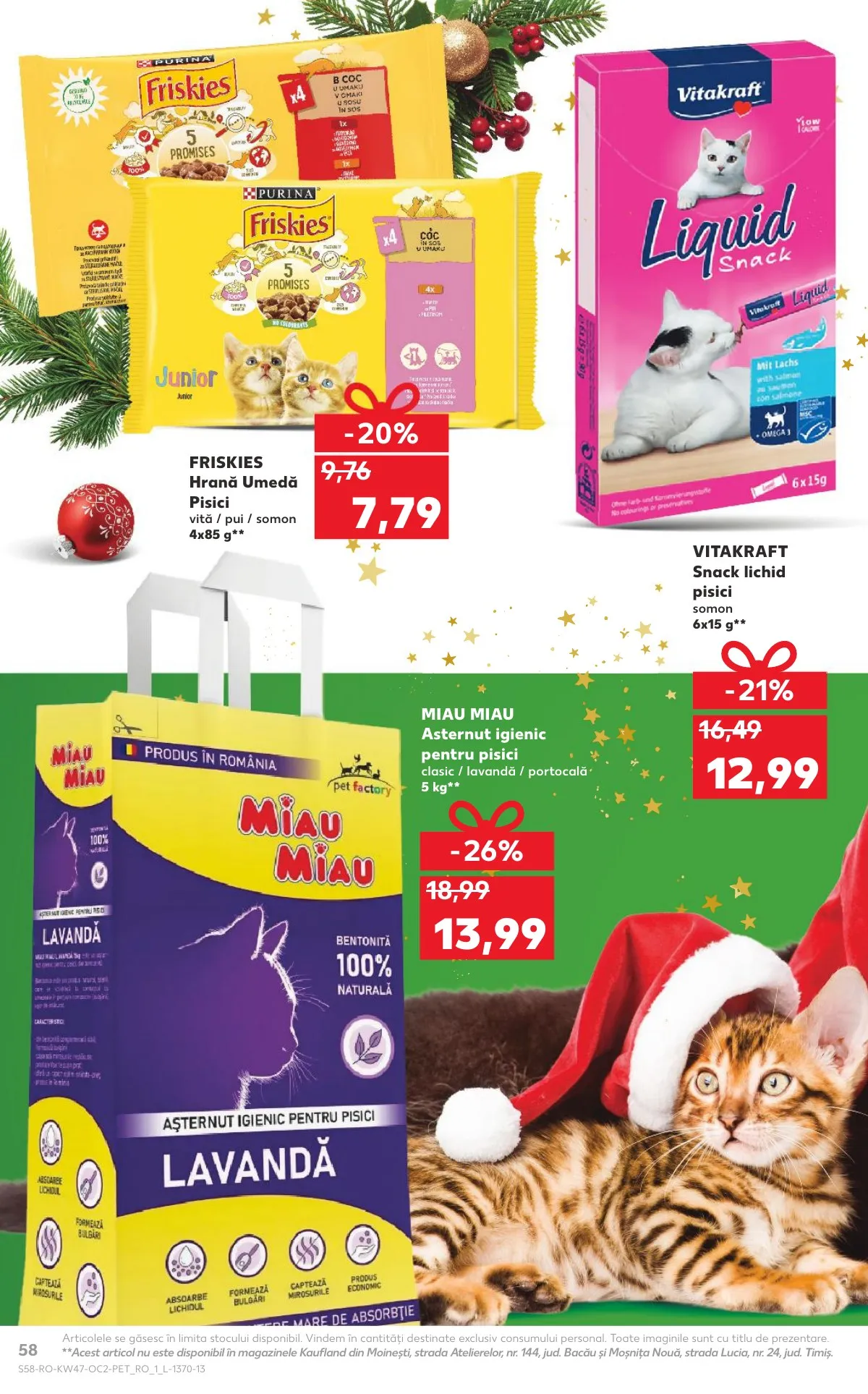 Kaufland akciós újság Románia 11.19–11.25 – 58. oldal