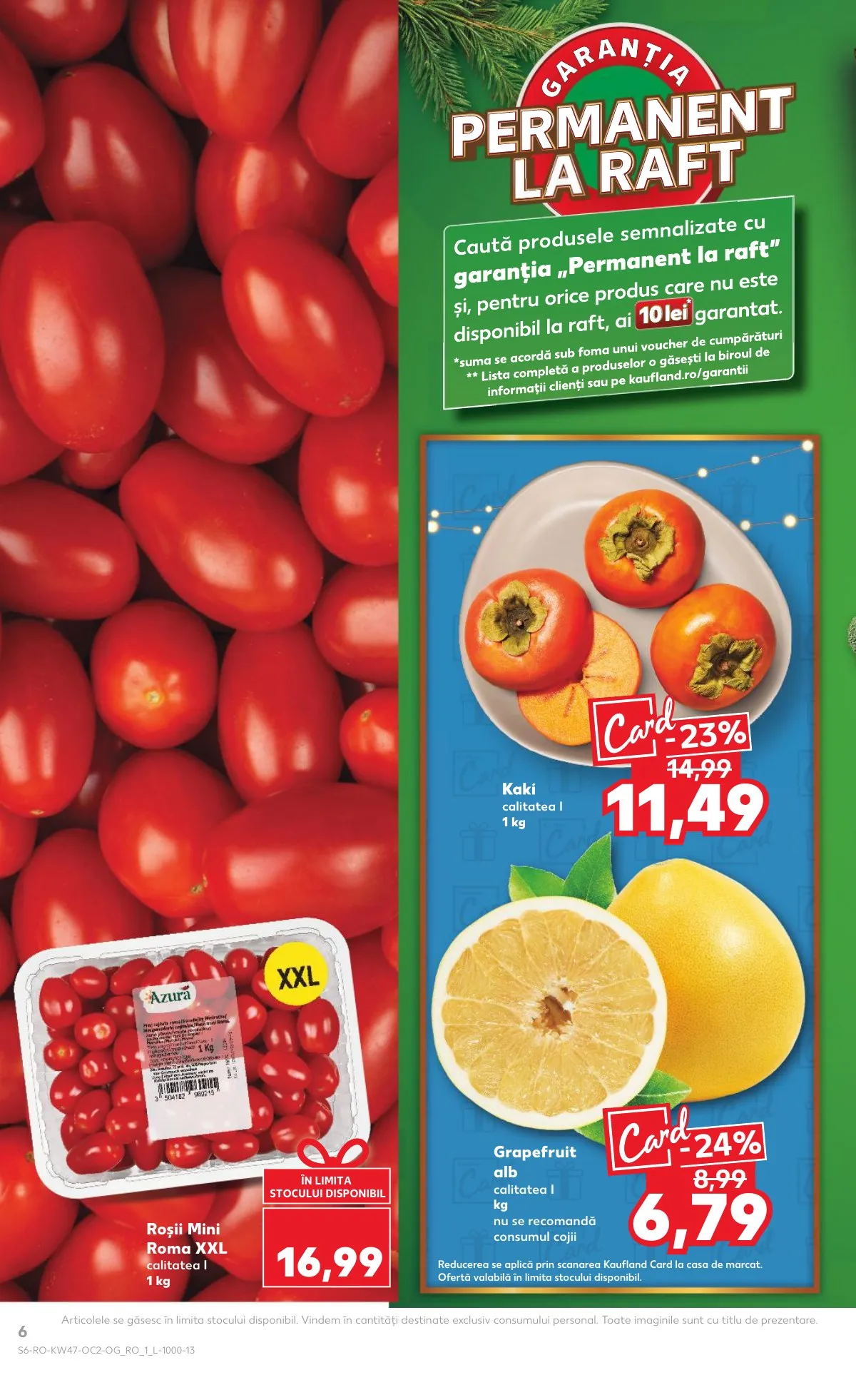Kaufland akciós újság Románia 11.19–11.25 – 6. oldal