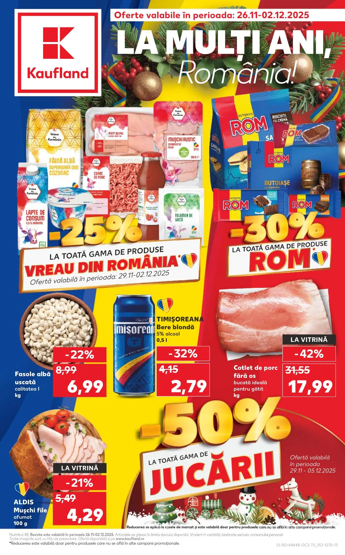 Kaufland akciós újság Románia 11.26–12.02