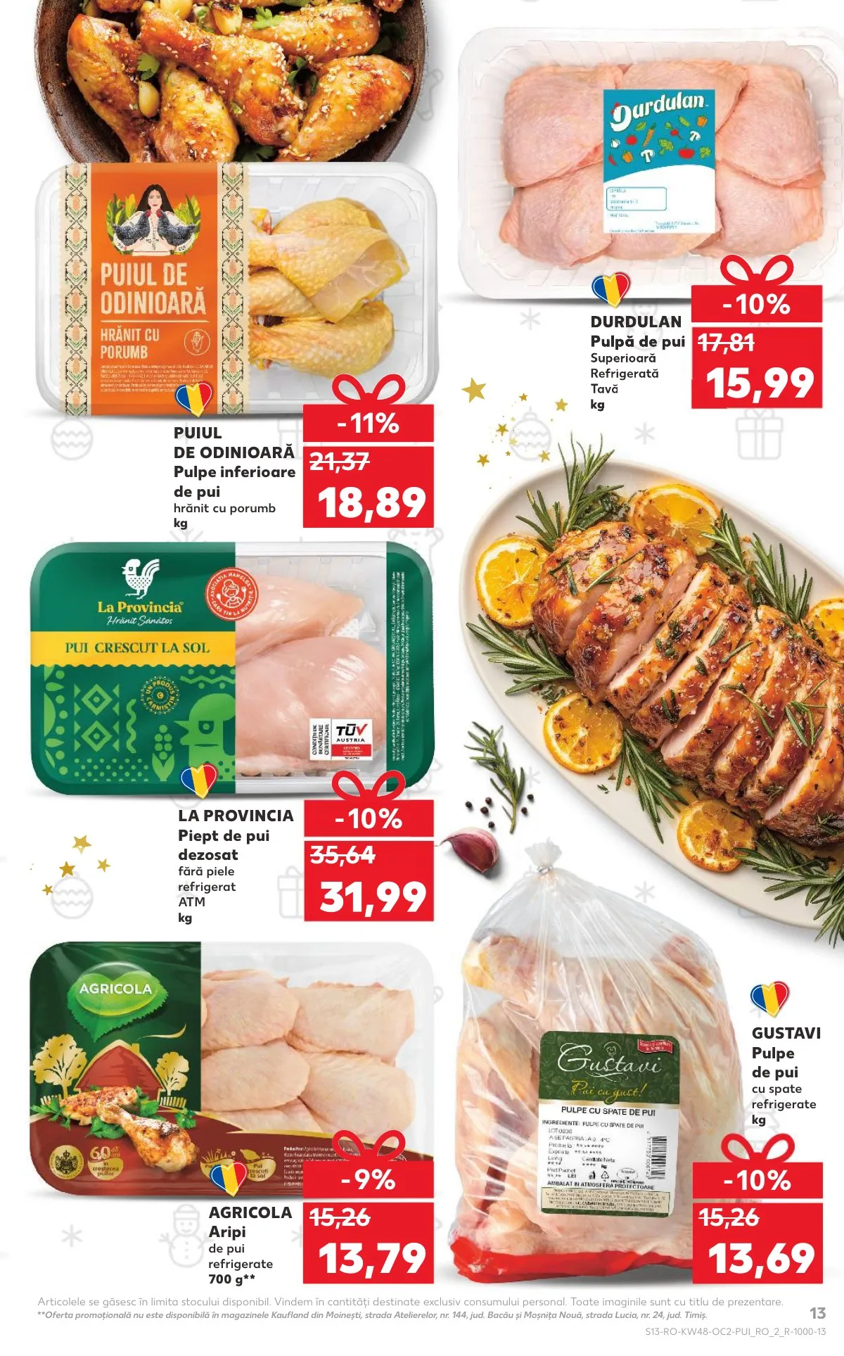 Kaufland akciós újság Románia 11.26–12.02 – 13. oldal