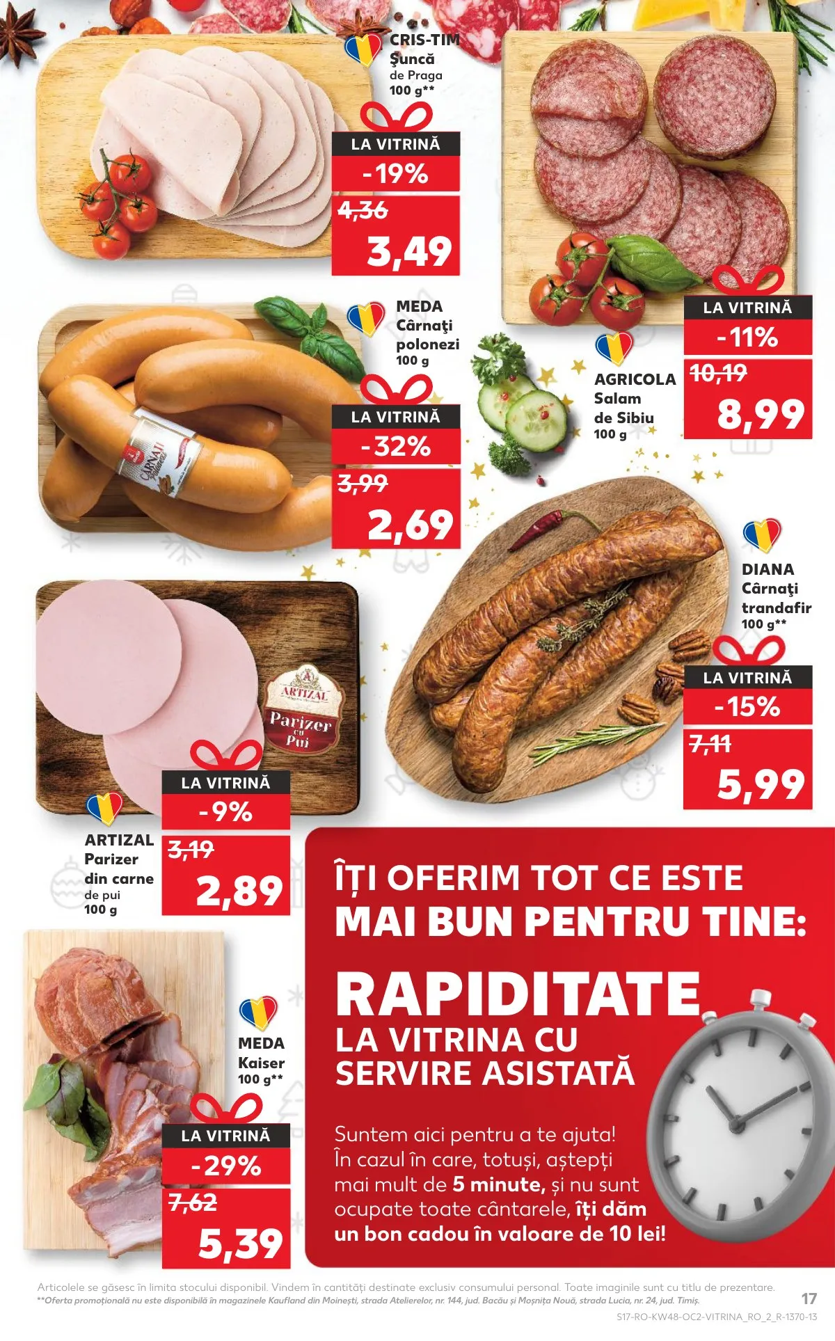 Kaufland akciós újság Románia 11.26–12.02 – 17. oldal