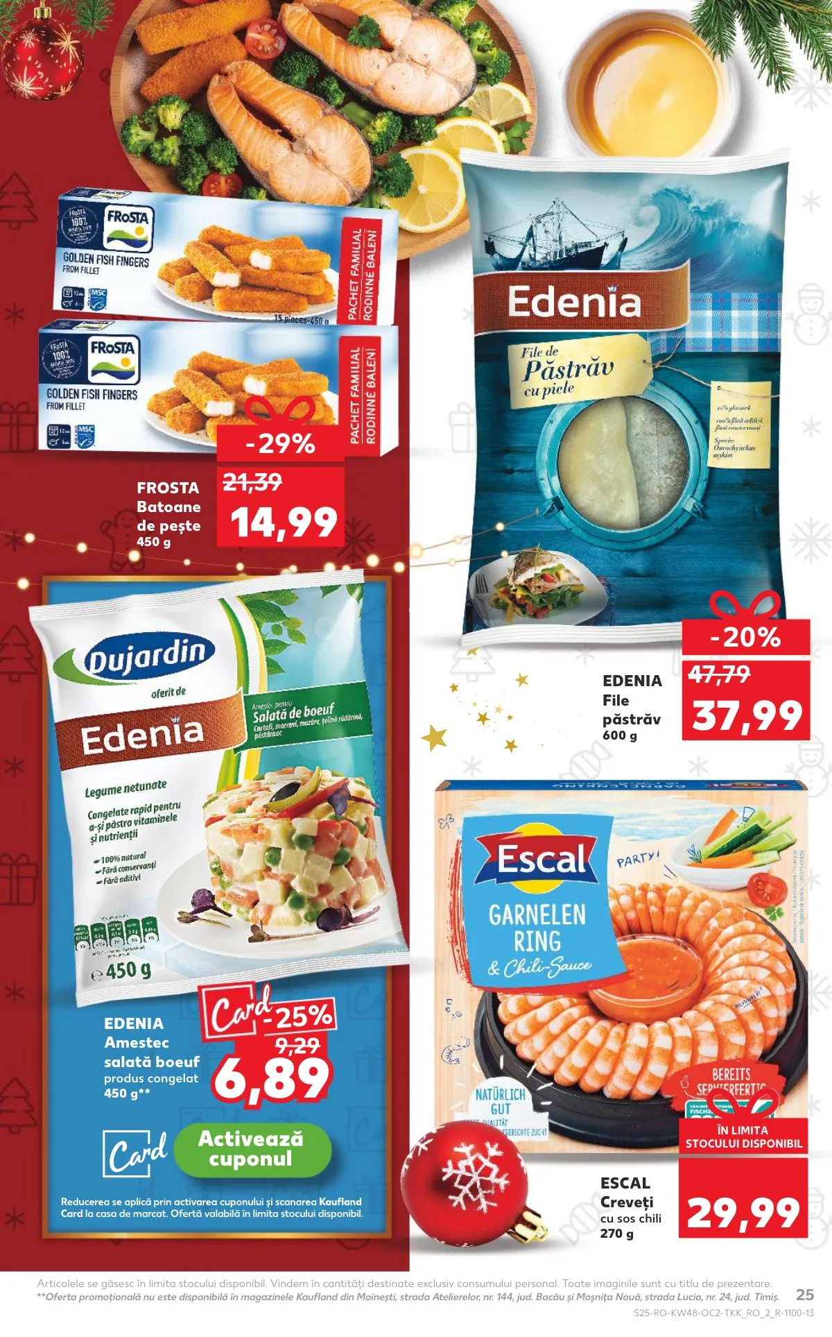 Kaufland akciós újság Románia 11.26–12.02 – 25. oldal
