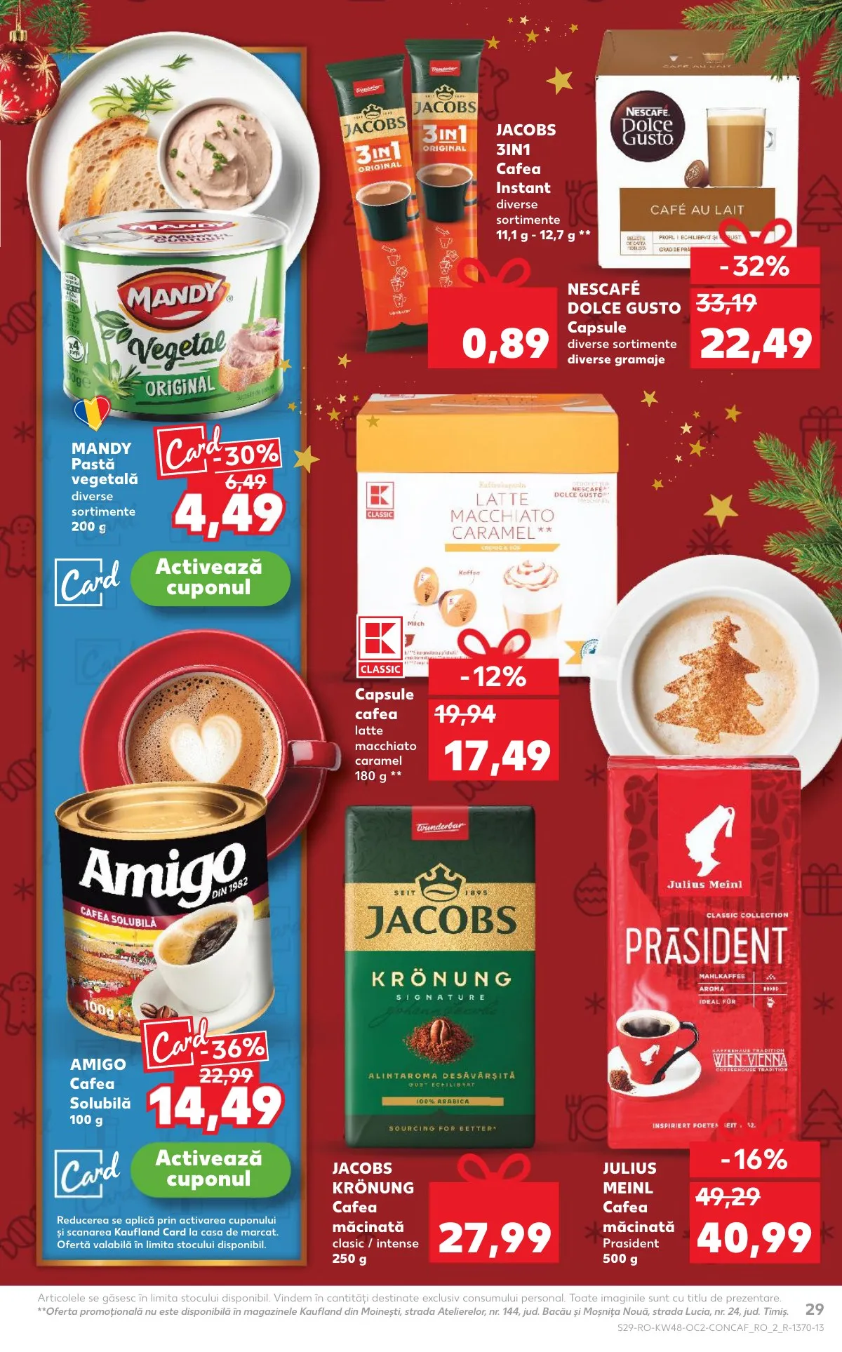 Kaufland akciós újság Románia 11.26–12.02 – 29. oldal