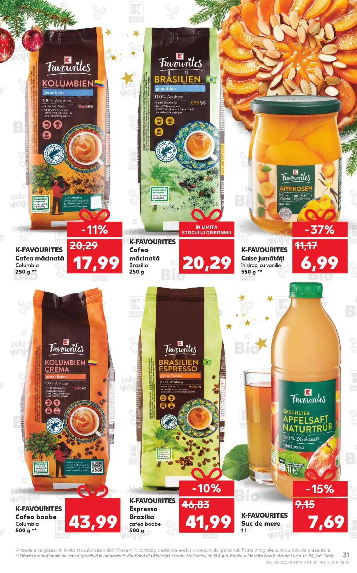 Kaufland akciós újság Románia 11.26–12.02 – 31. oldal