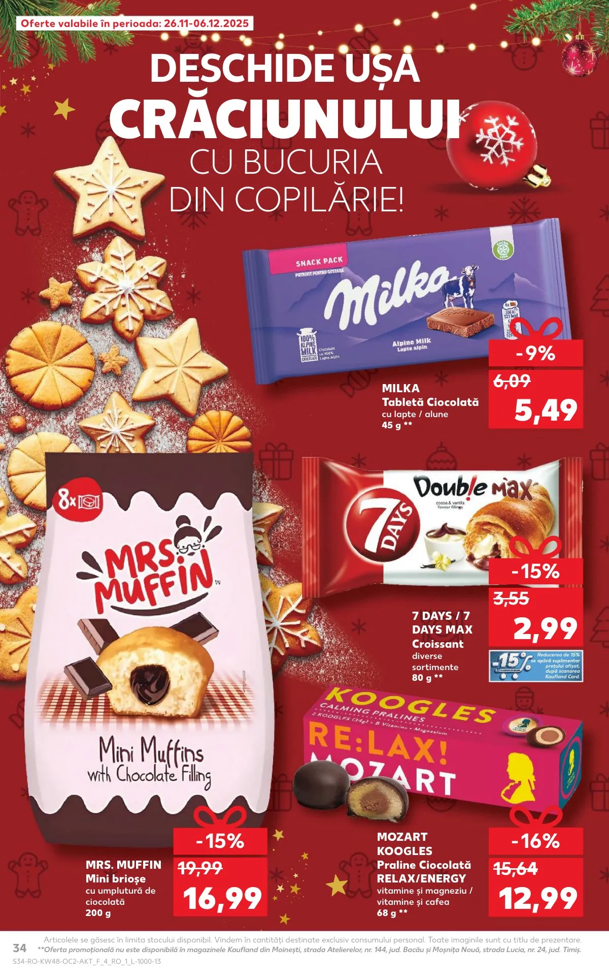 Kaufland akciós újság Románia 11.26–12.02 – 34. oldal