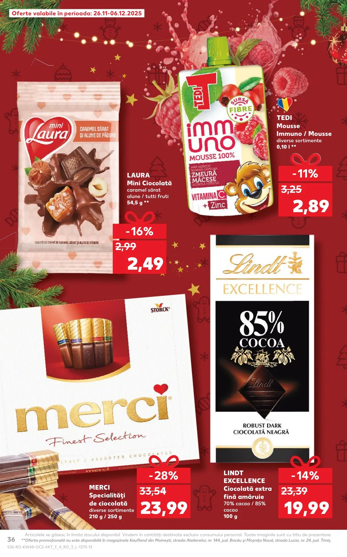 Kaufland akciós újság Románia 11.26–12.02 – 36. oldal