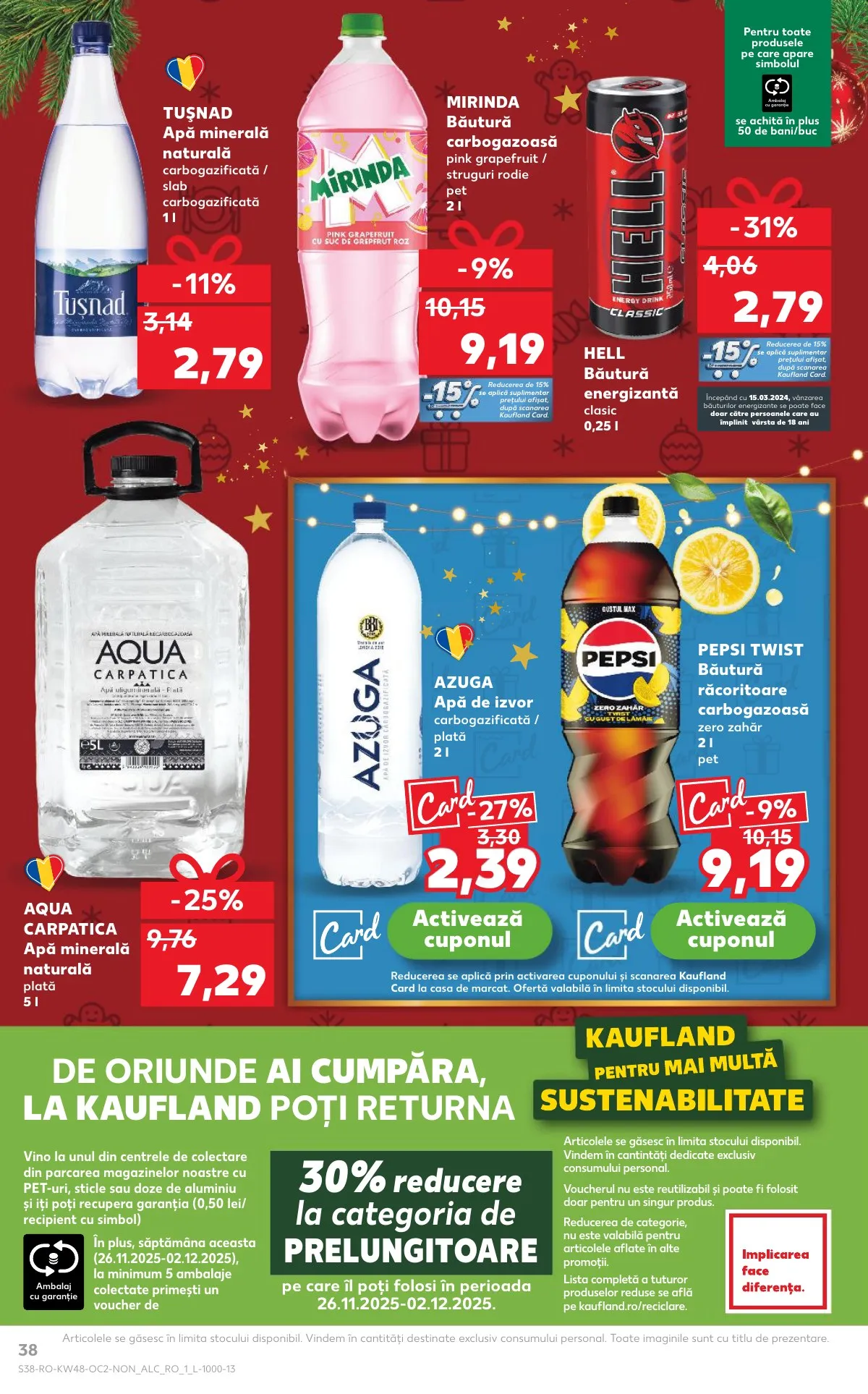 Kaufland akciós újság Románia 11.26–12.02 – 38. oldal