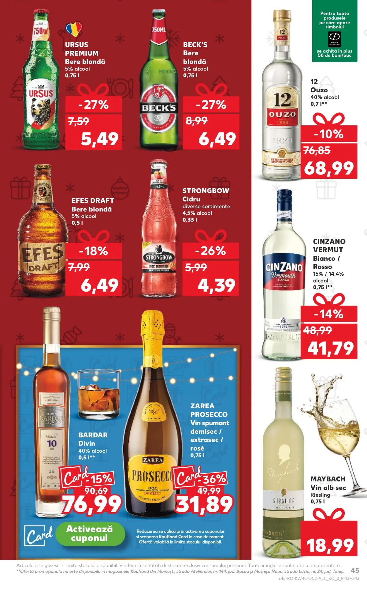 Kaufland akciós újság Románia 11.26–12.02 – 45. oldal