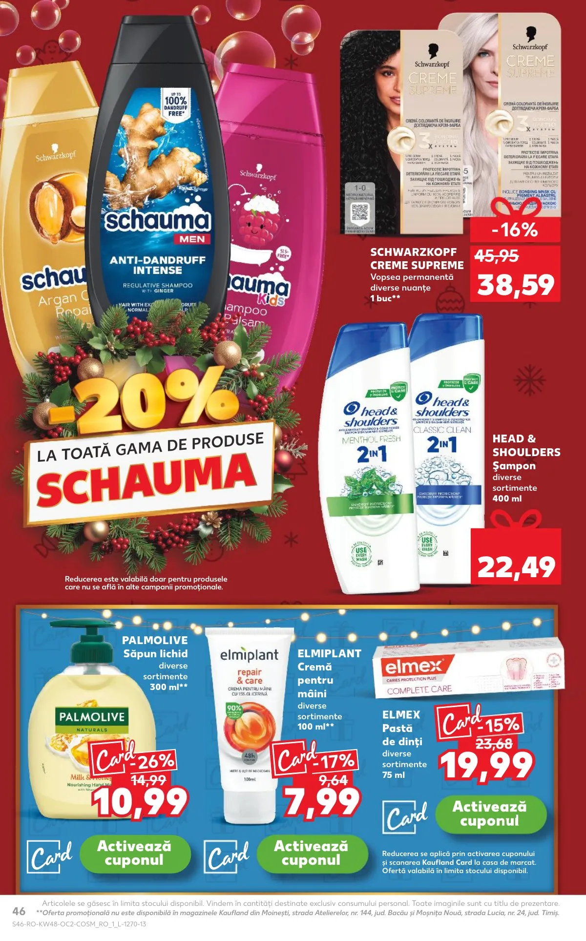 Kaufland akciós újság Románia 11.26–12.02 – 46. oldal