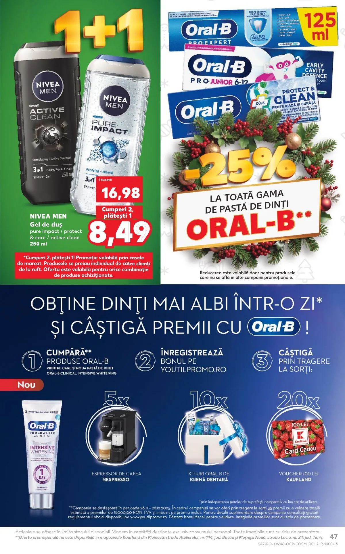 Kaufland akciós újság Románia 11.26–12.02 – 47. oldal