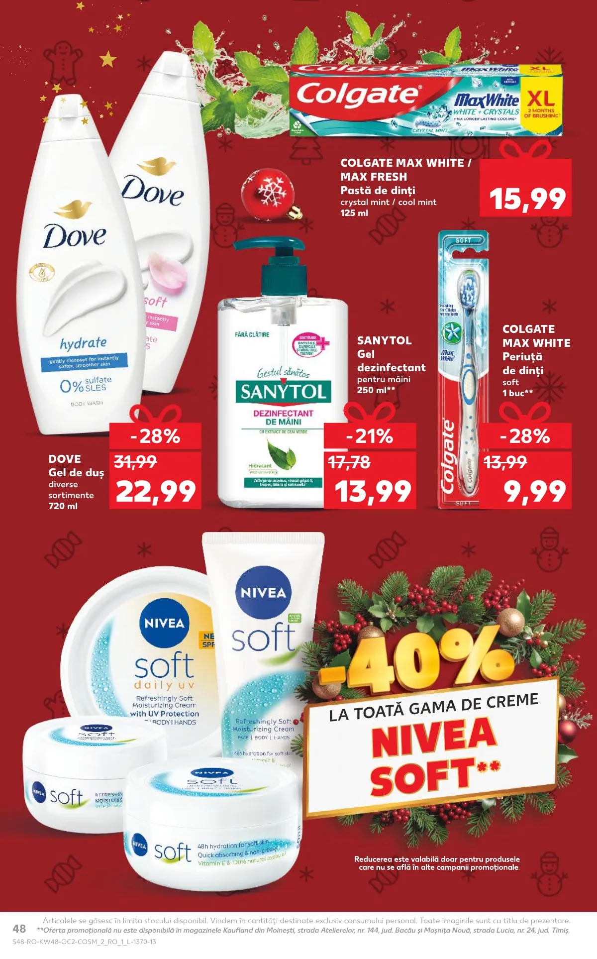 Kaufland akciós újság Románia 11.26–12.02 – 48. oldal