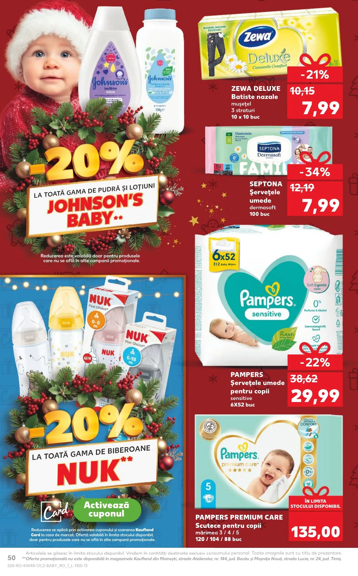 Kaufland akciós újság Románia 11.26–12.02 – 50. oldal