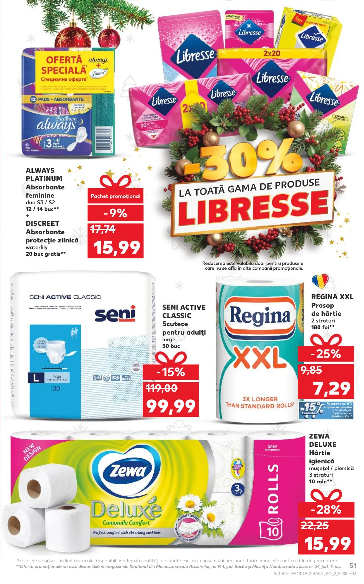 Kaufland akciós újság Románia 11.26–12.02 – 51. oldal