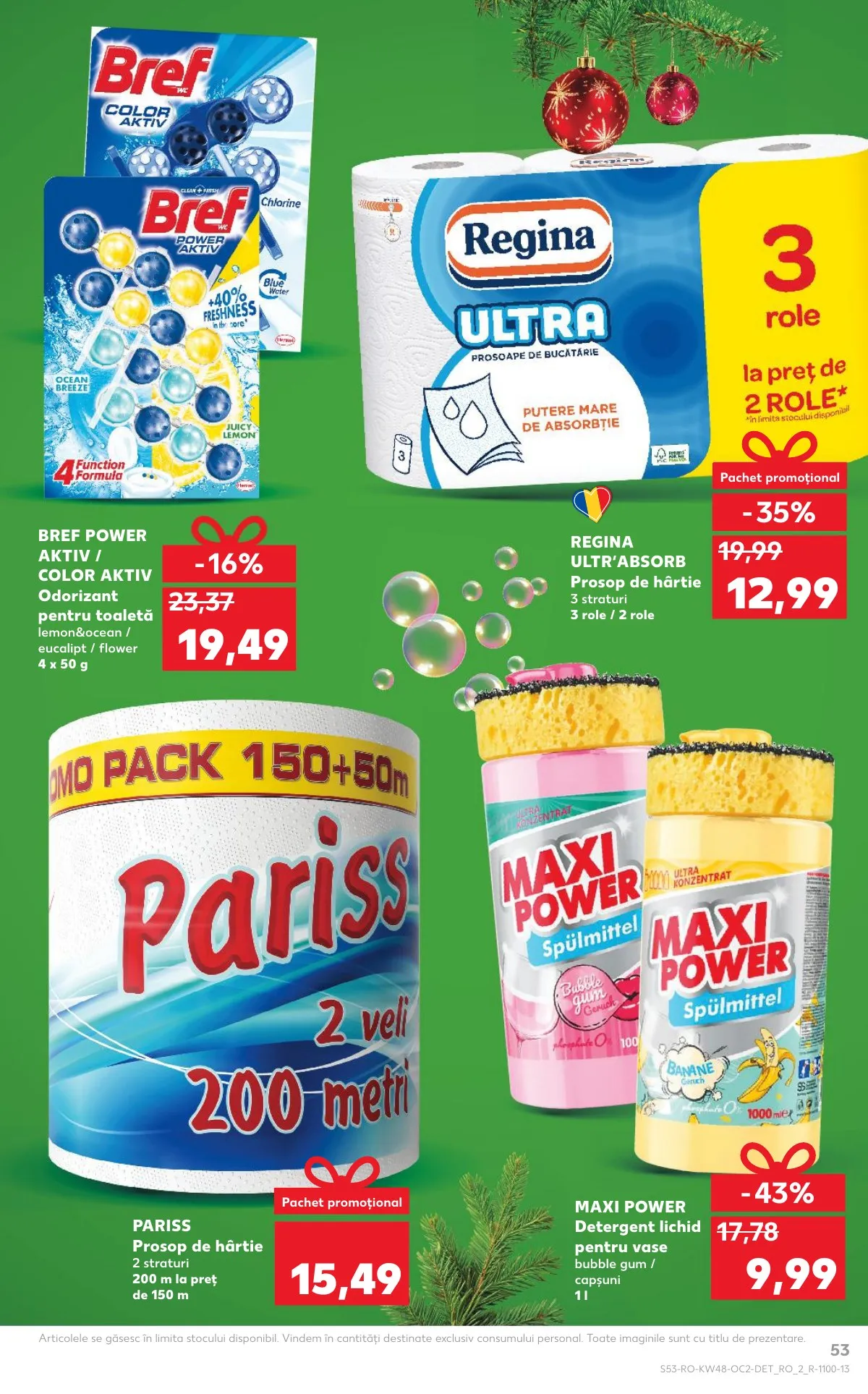 Kaufland akciós újság Románia 11.26–12.02 – 53. oldal