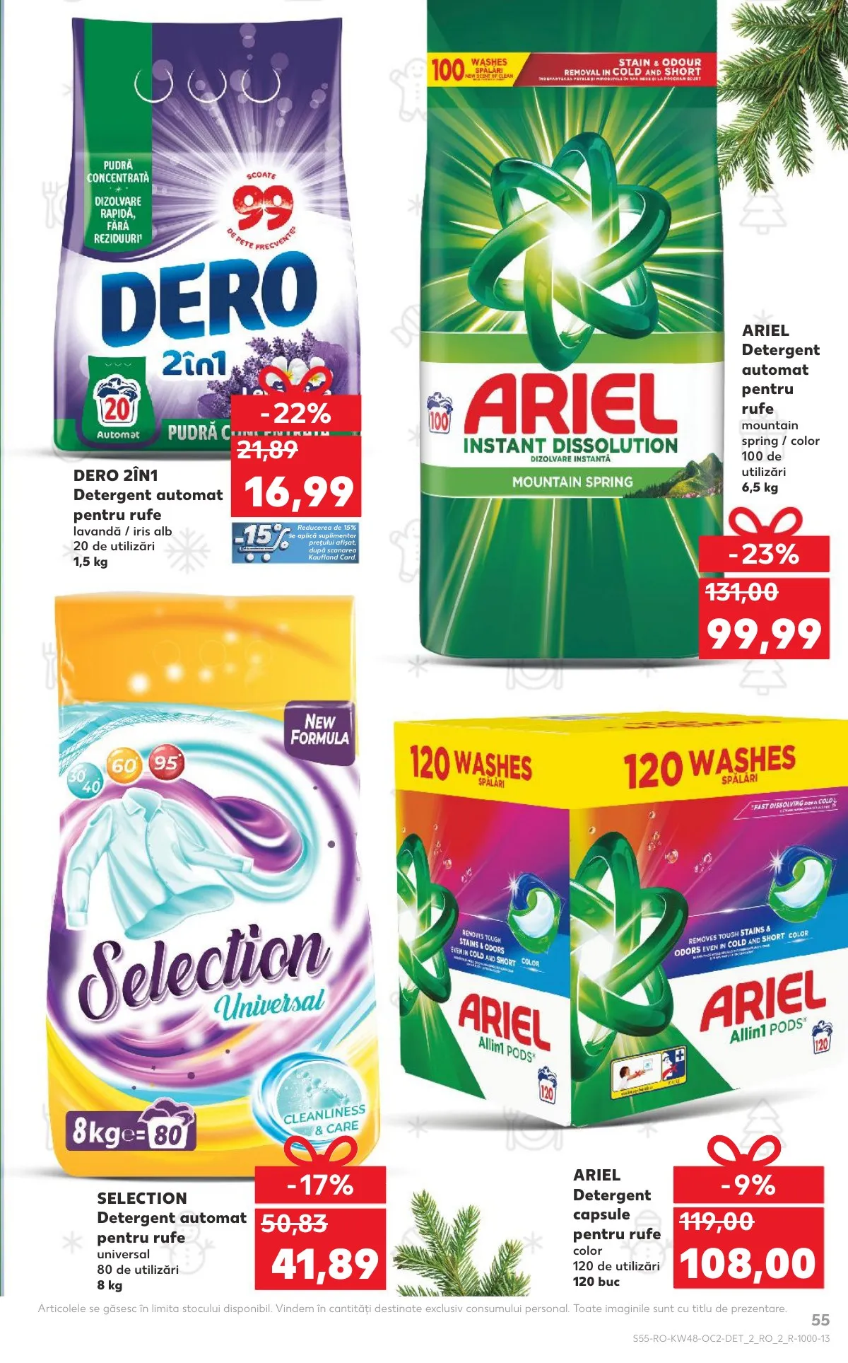Kaufland akciós újság Románia 11.26–12.02 – 55. oldal