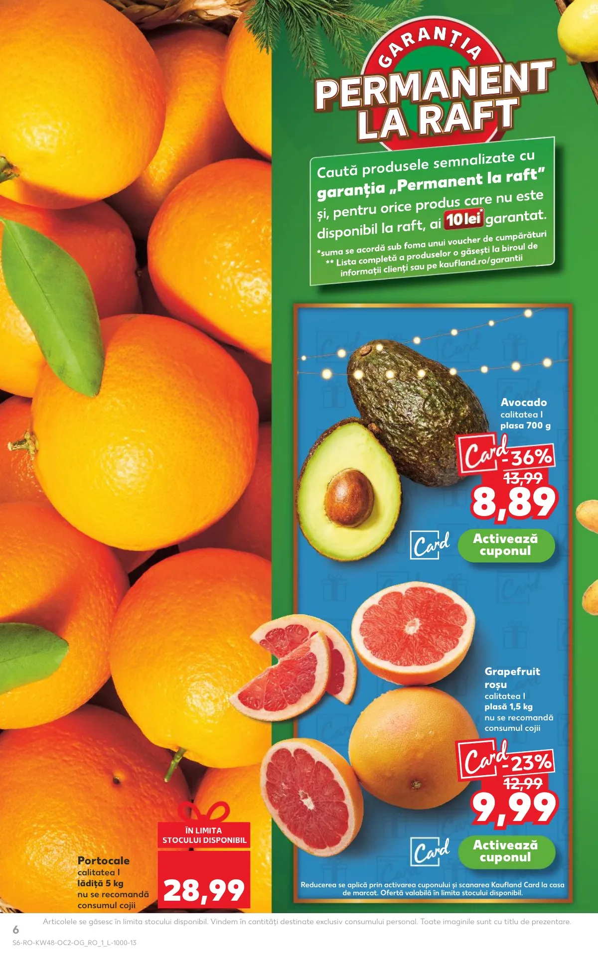 Kaufland akciós újság Románia 11.26–12.02 – 6. oldal