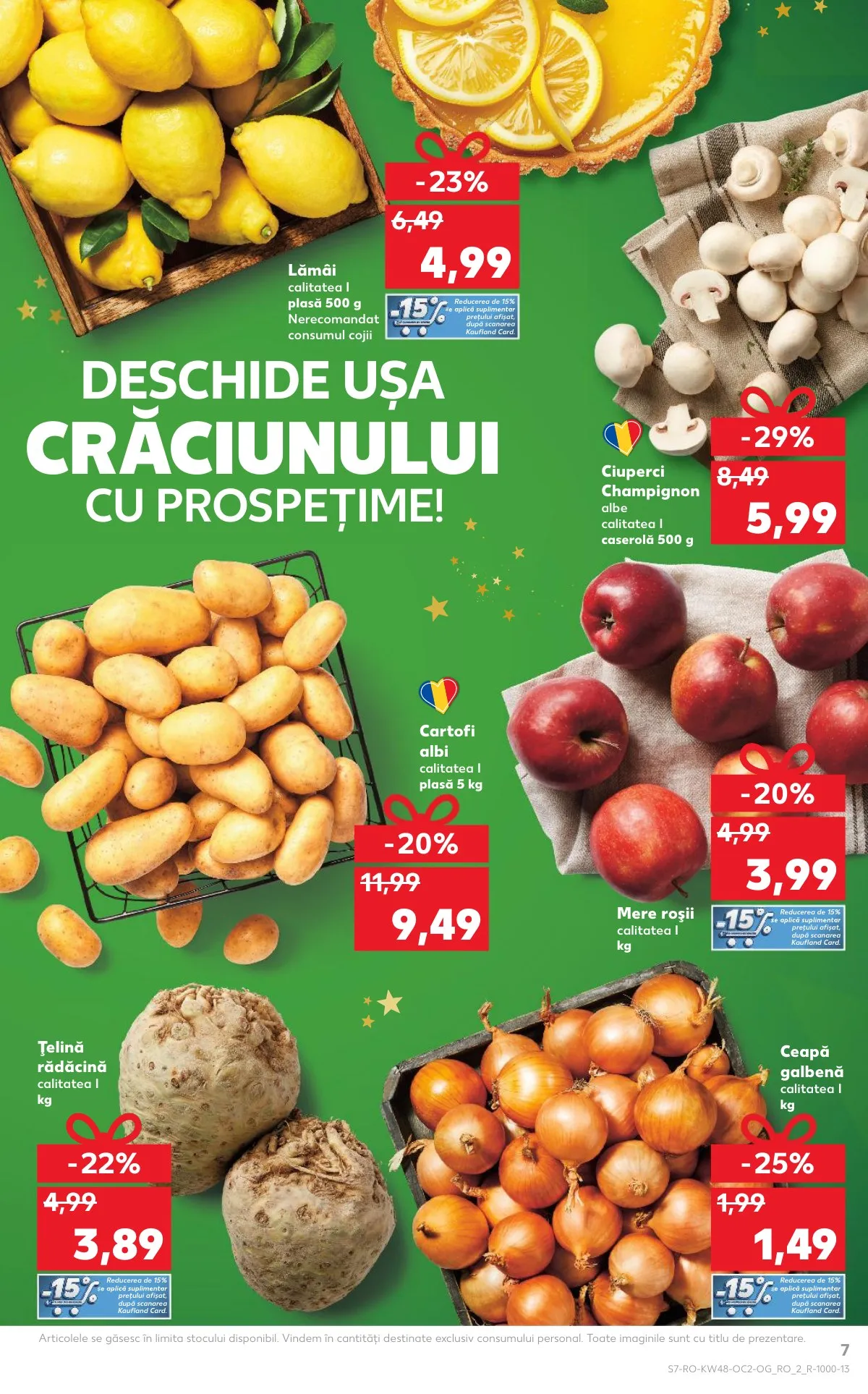 Kaufland akciós újság Románia 11.26–12.02 – 7. oldal