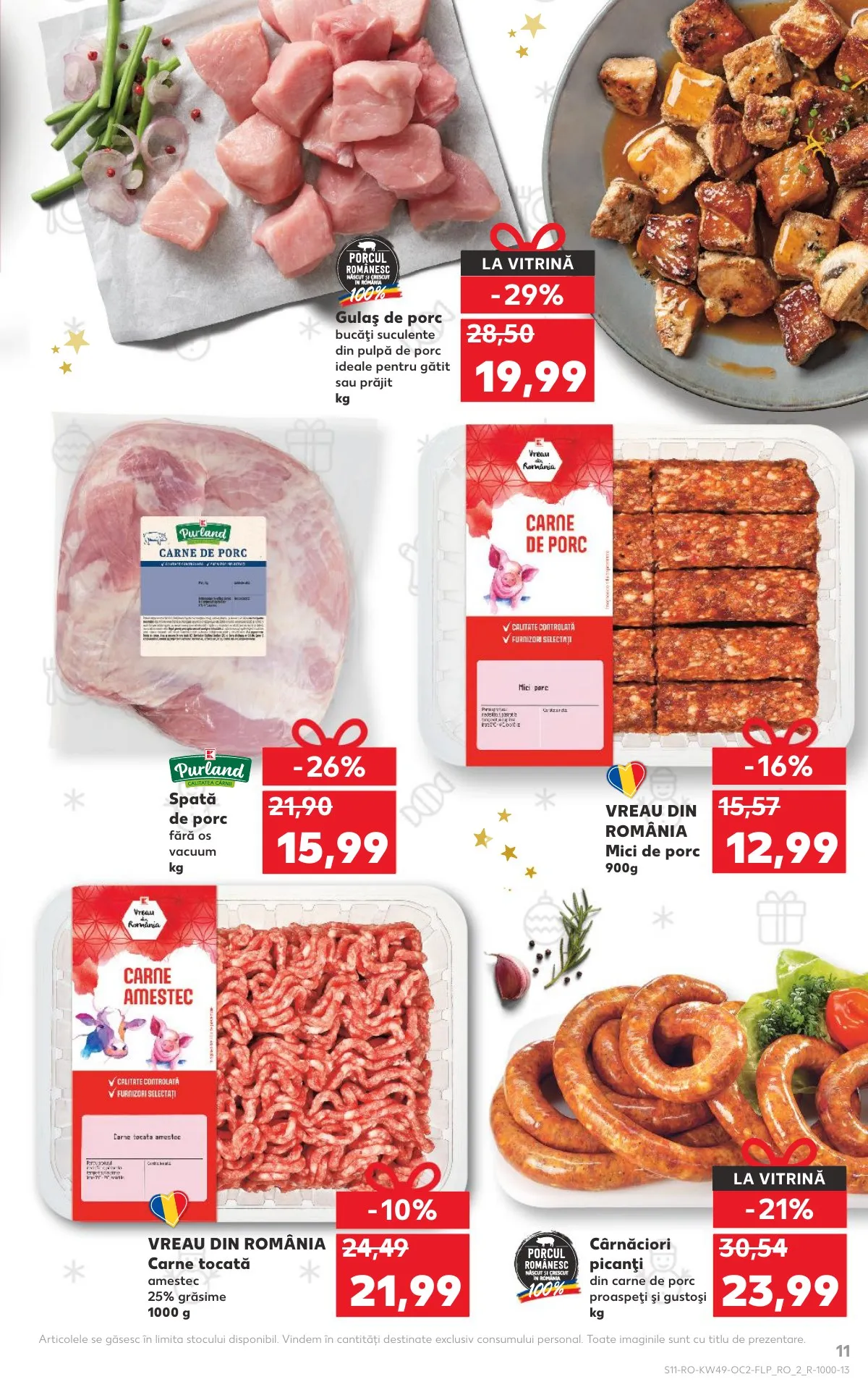 Kaufland akciós újság Románia 12.03–12.09 – 11. oldal