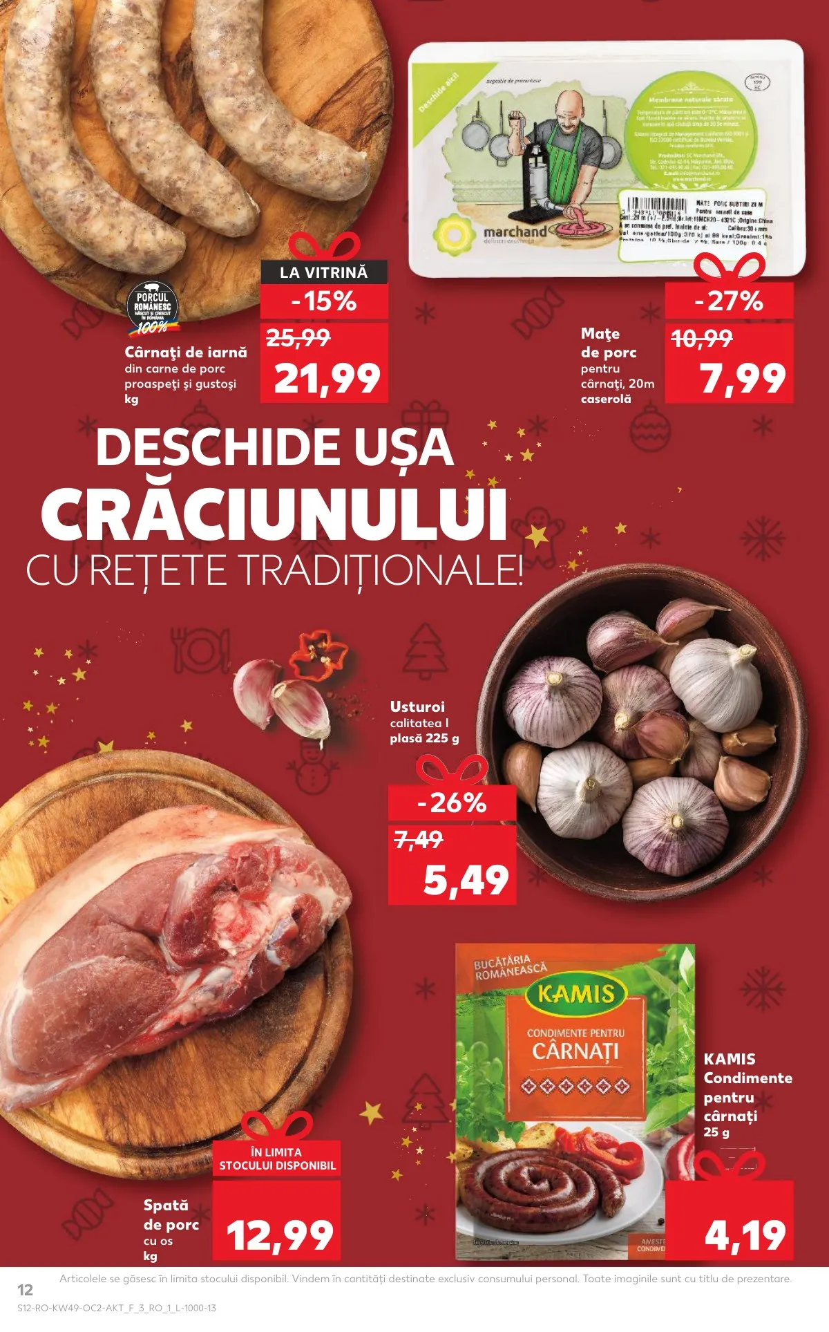 Kaufland akciós újság Románia 12.03–12.09 – 12. oldal