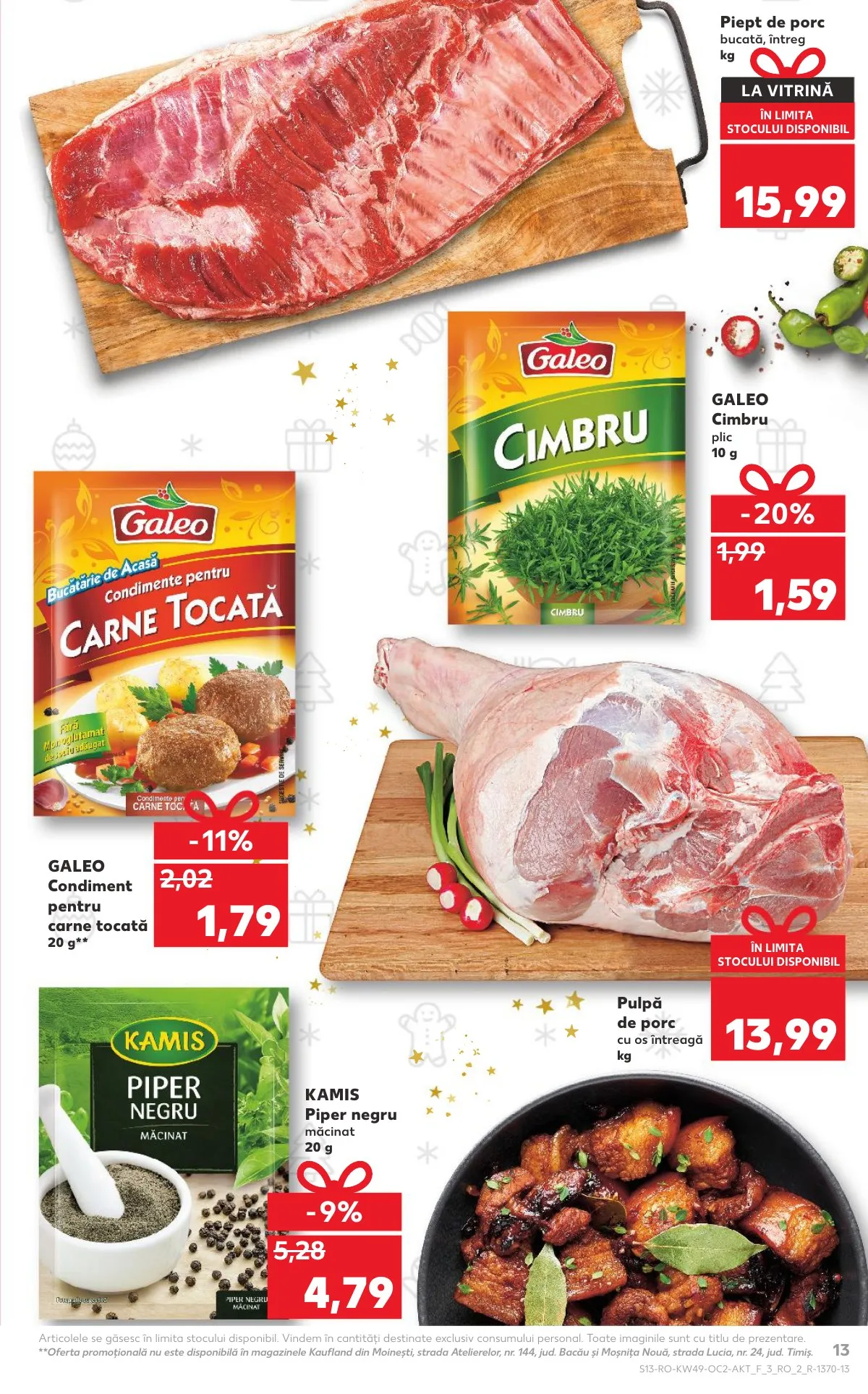 Kaufland akciós újság Románia 12.03–12.09 – 13. oldal