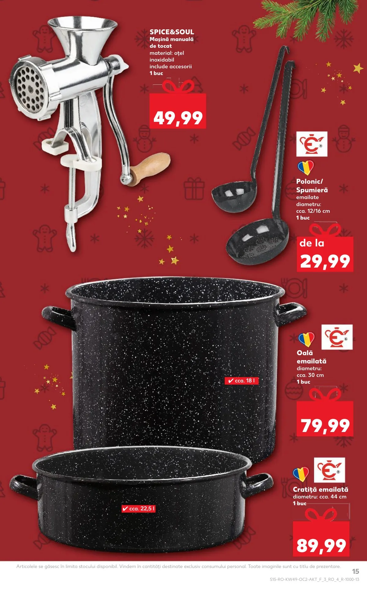 Kaufland akciós újság Románia 12.03–12.09 – 15. oldal