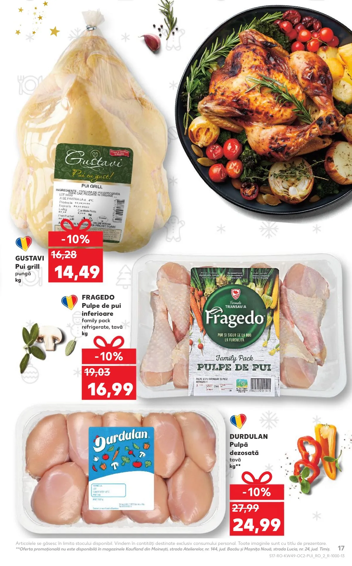 Kaufland akciós újság Románia 12.03–12.09 – 17. oldal