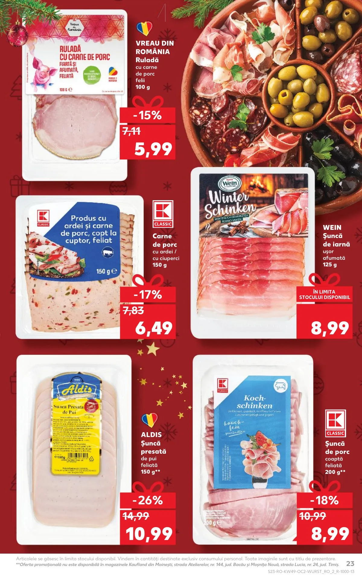 Kaufland akciós újság Románia 12.03–12.09 – 23. oldal