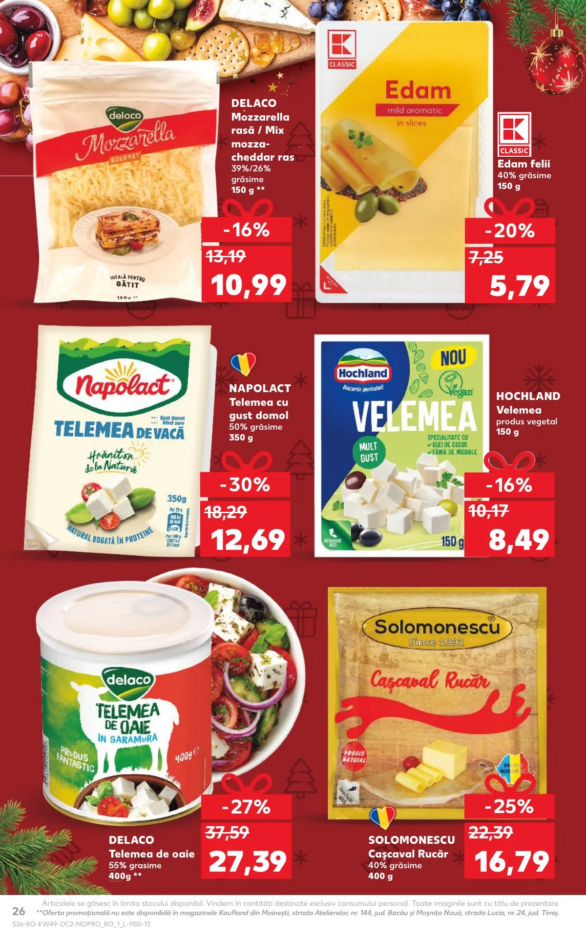 Kaufland akciós újság Románia 12.03–12.09 – 26. oldal