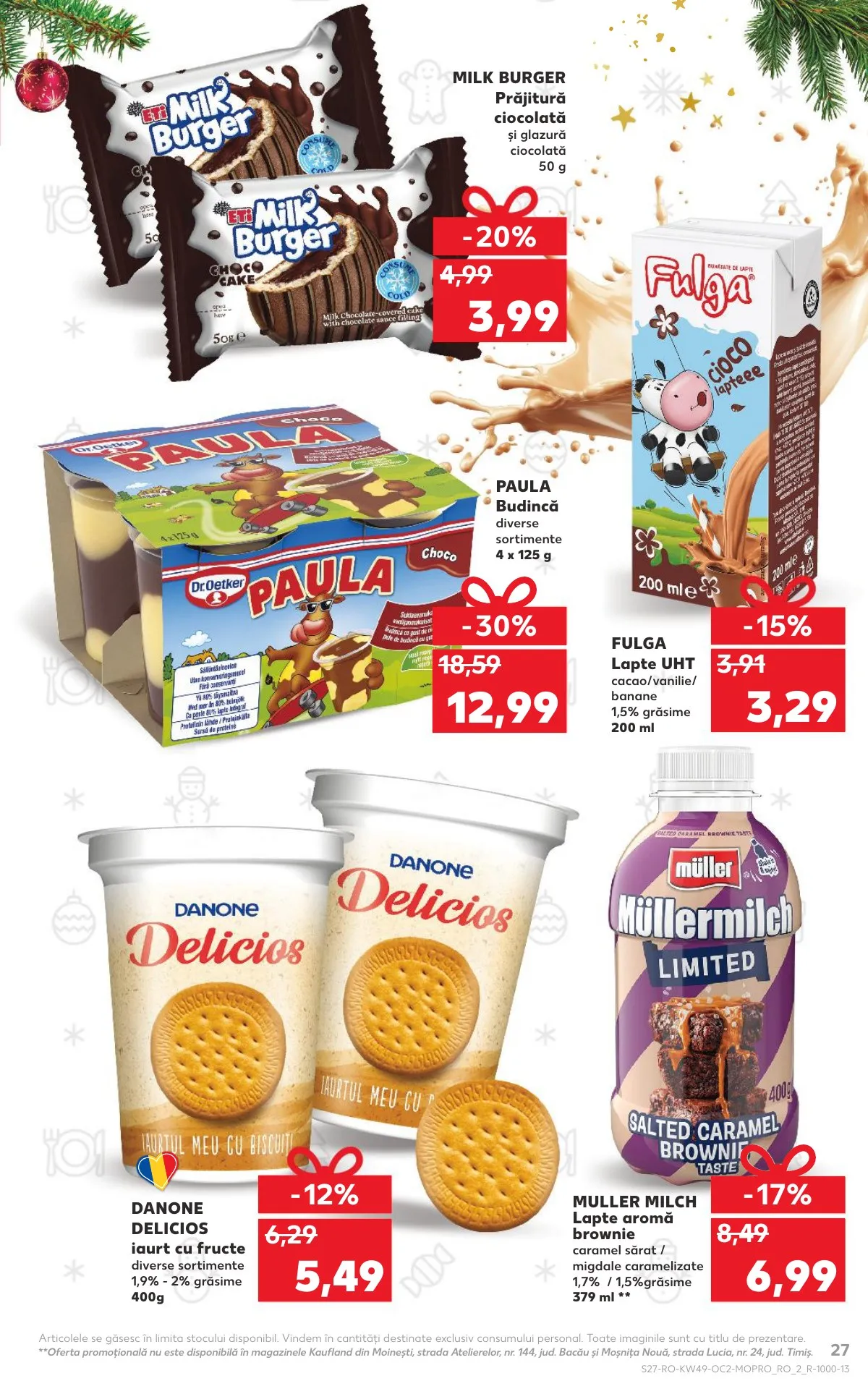 Kaufland akciós újság Románia 12.03–12.09 – 27. oldal