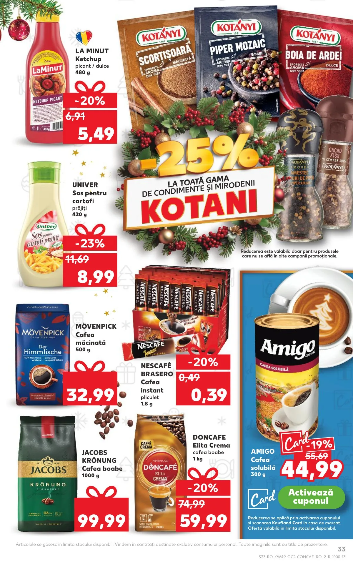 Kaufland akciós újság Románia 12.03–12.09 – 33. oldal