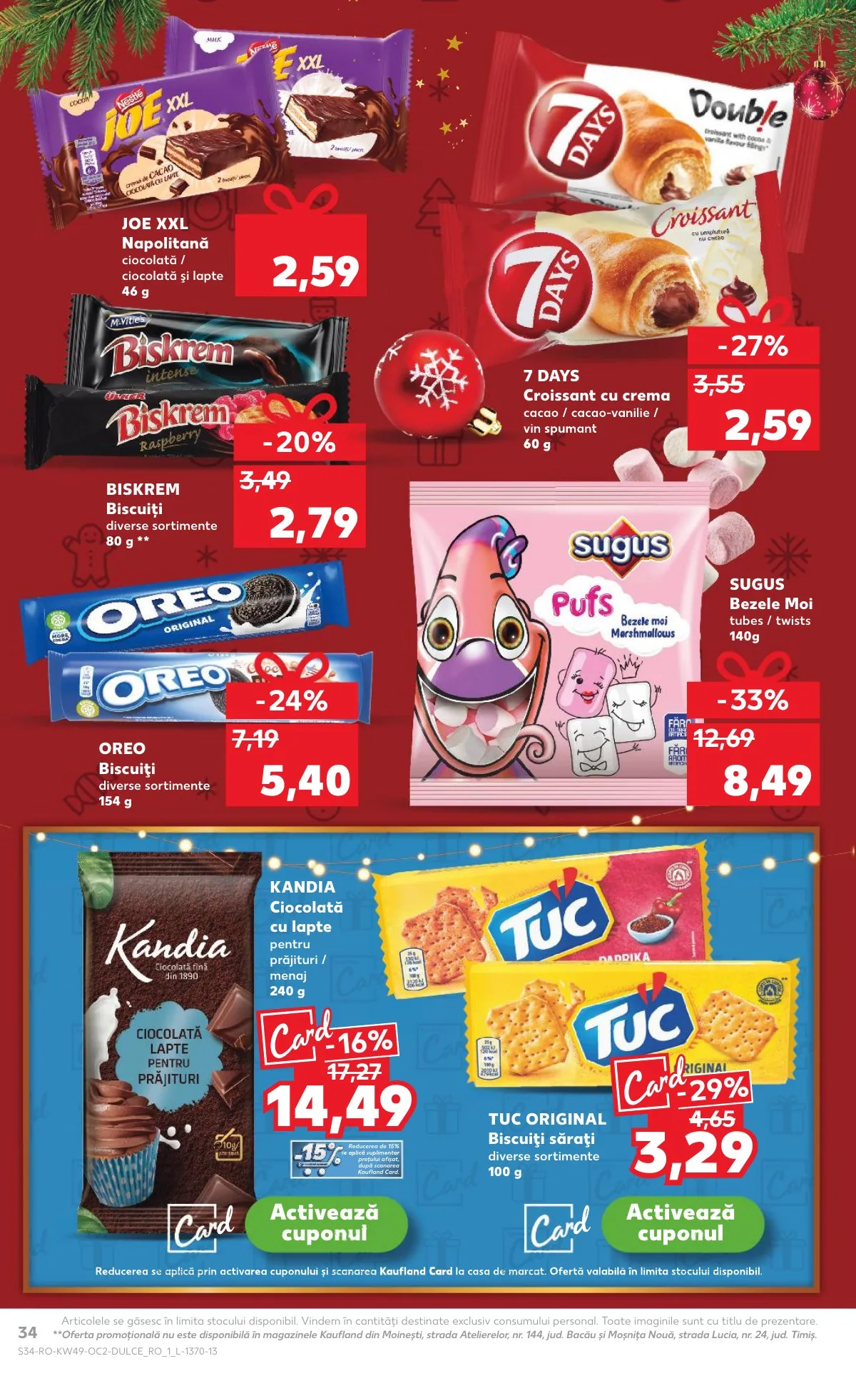 Kaufland akciós újság Románia 12.03–12.09 – 34. oldal