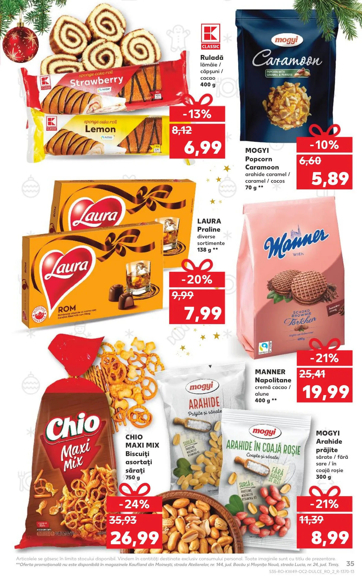 Kaufland akciós újság Románia 12.03–12.09 – 35. oldal