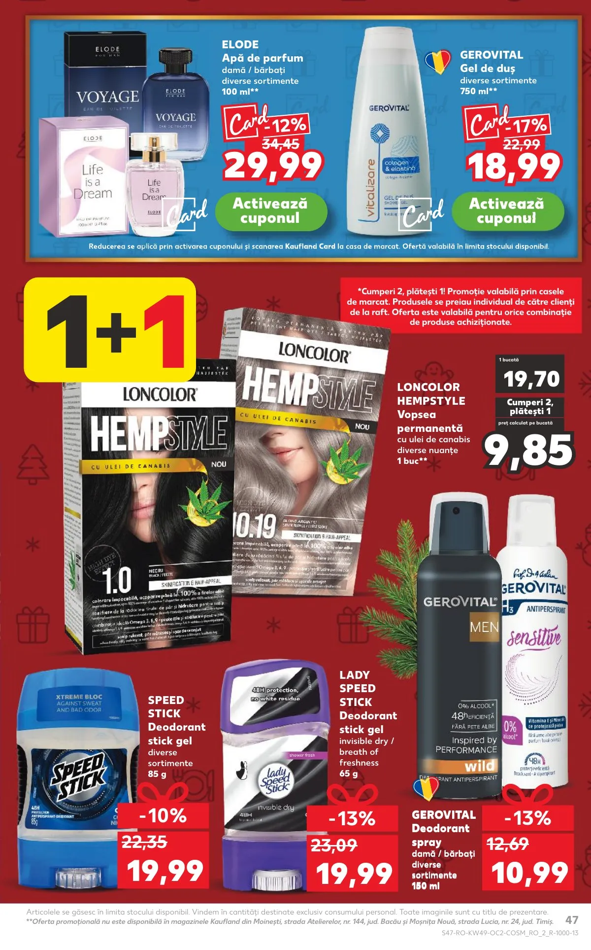 Kaufland akciós újság Románia 12.03–12.09 – 47. oldal