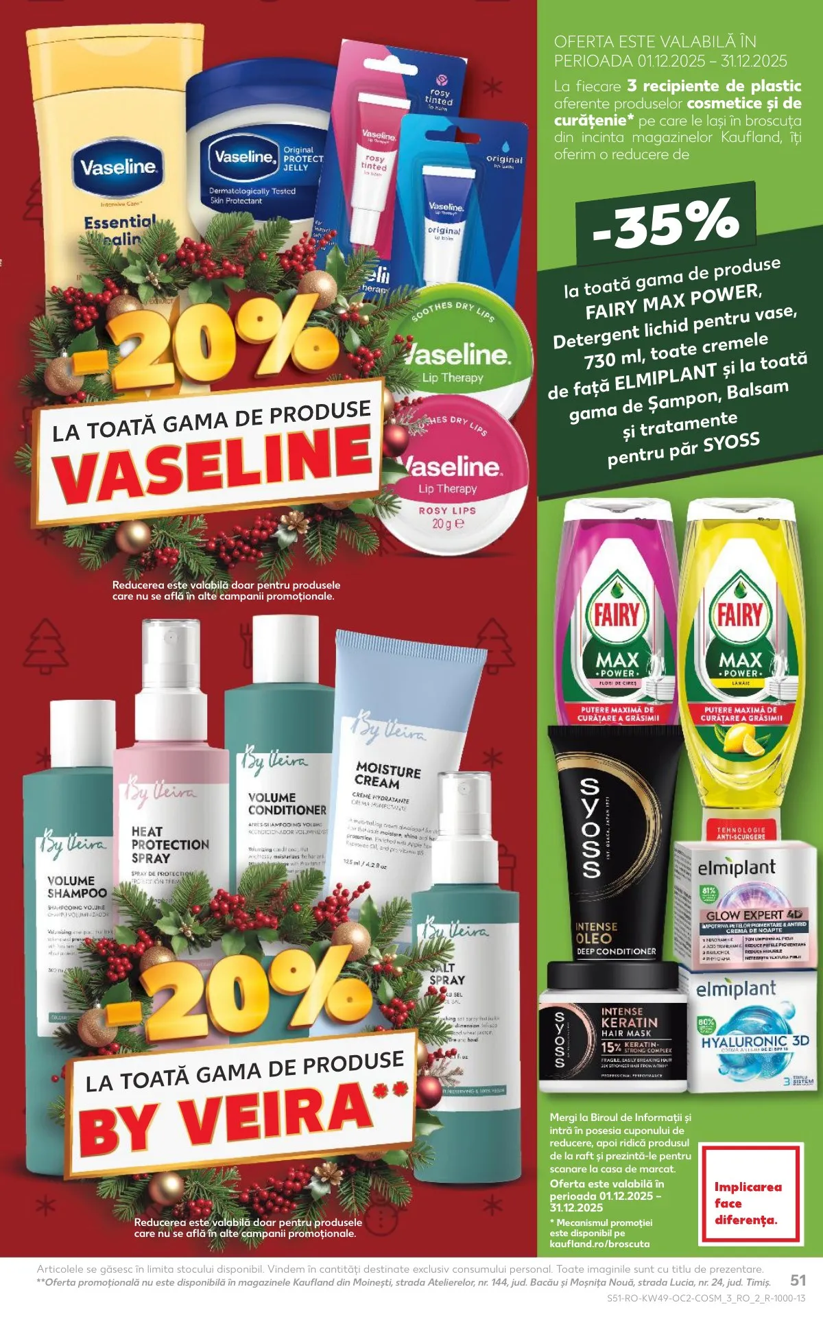 Kaufland akciós újság Románia 12.03–12.09 – 51. oldal