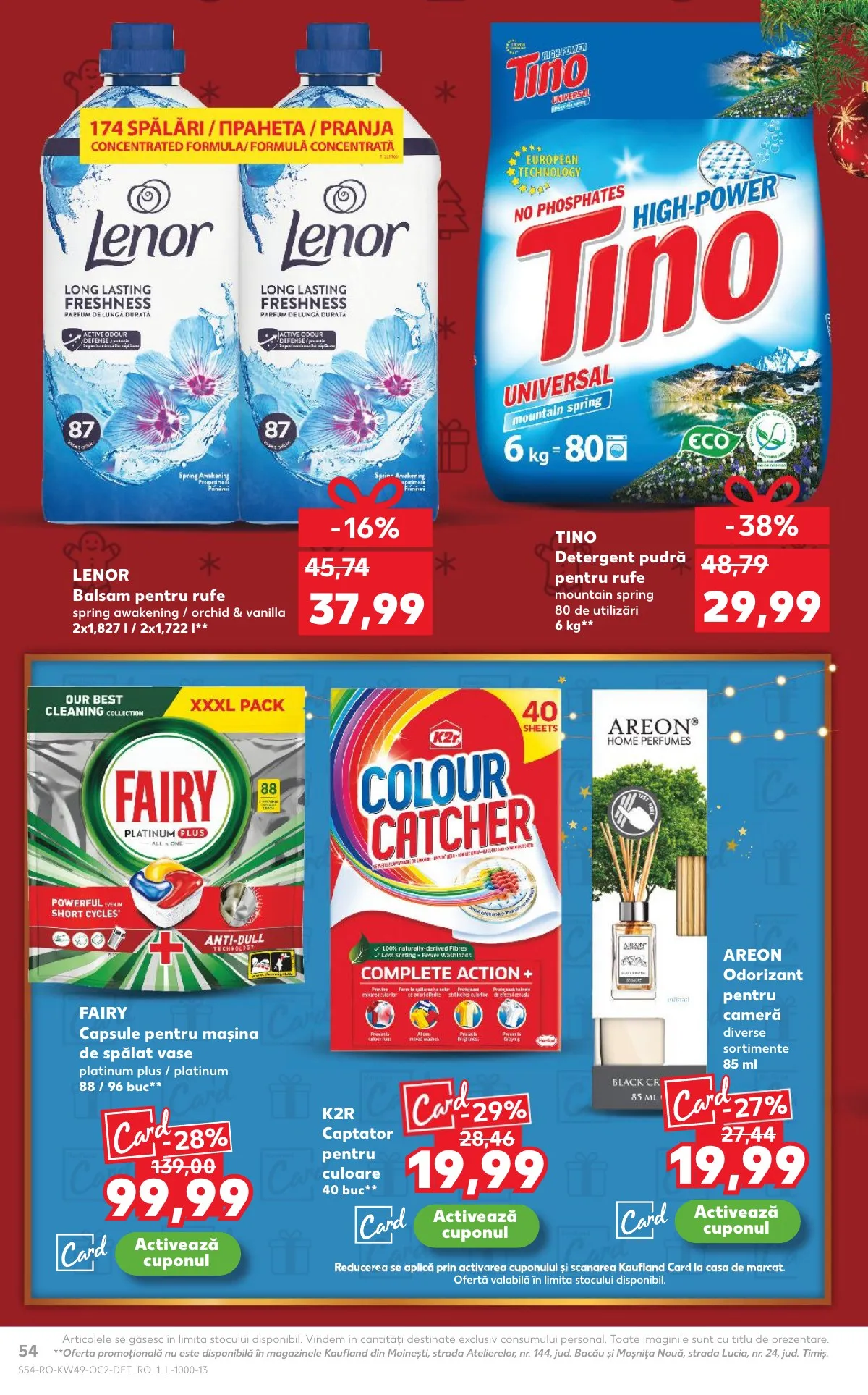 Kaufland akciós újság Románia 12.03–12.09 – 54. oldal