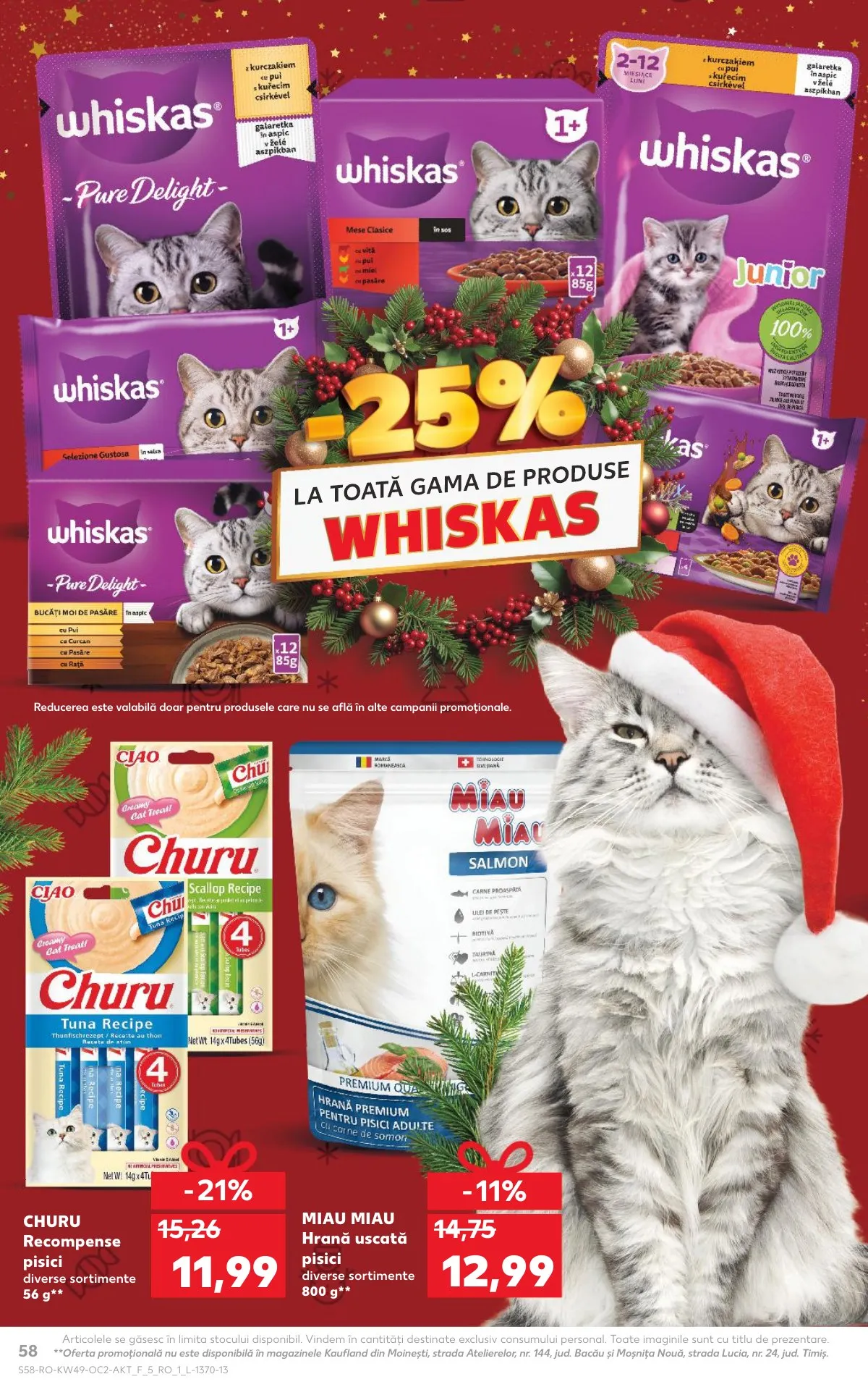 Kaufland akciós újság Románia 12.03–12.09 – 58. oldal
