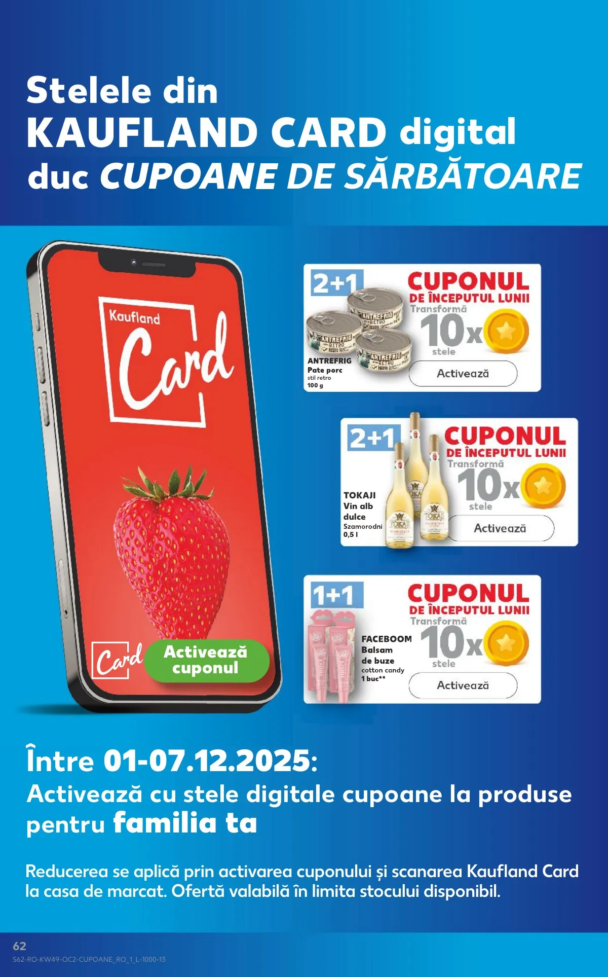 Kaufland akciós újság Románia 12.03–12.09 – 62. oldal