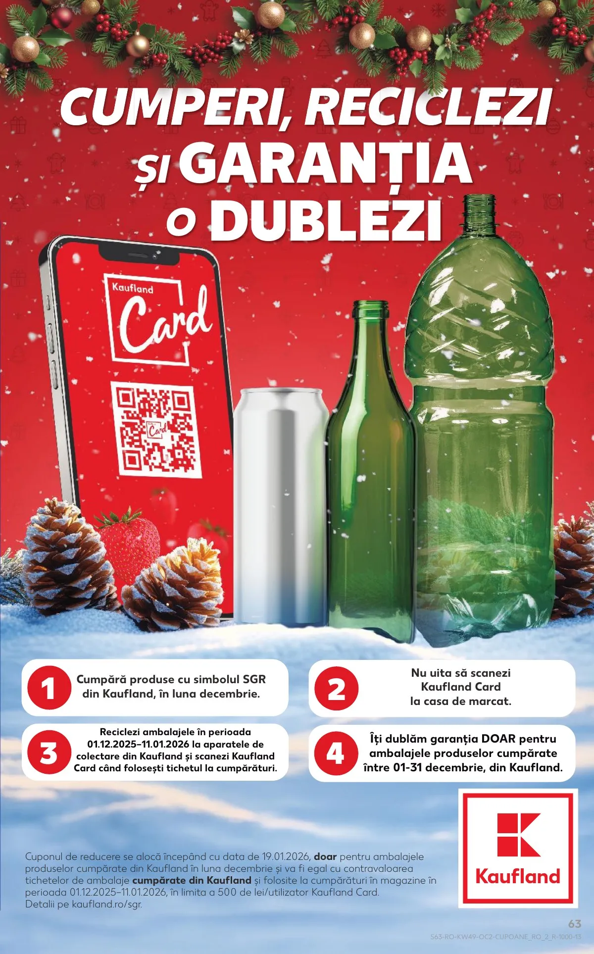 Kaufland akciós újság Románia 12.03–12.09 – 63. oldal