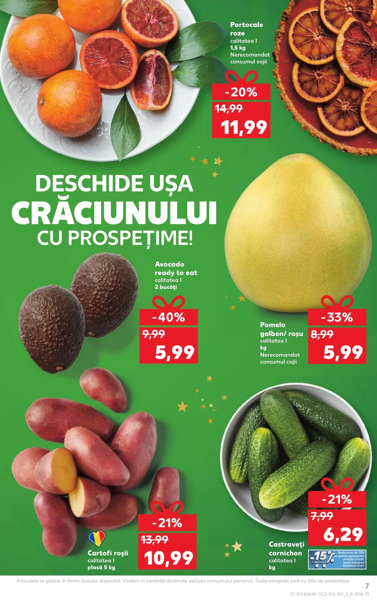 Kaufland akciós újság Románia 12.03–12.09 – 7. oldal
