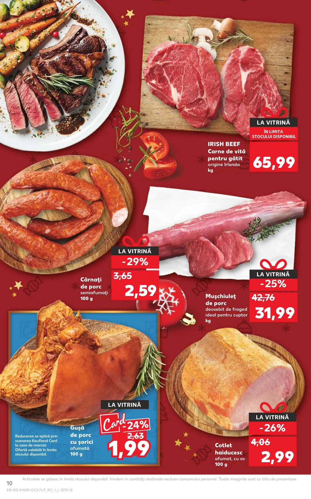 Kaufland akciós újság Románia 12.10–12.16 – 10. oldal