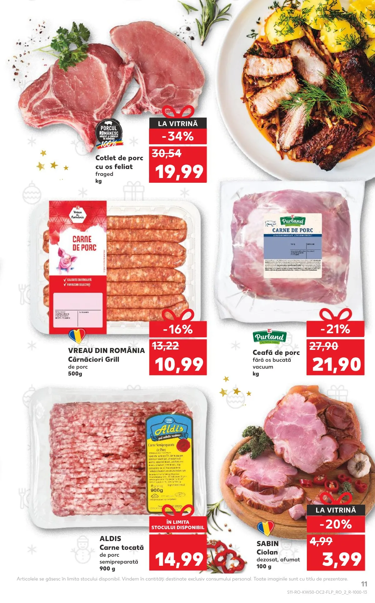 Kaufland akciós újság Románia 12.10–12.16 – 11. oldal