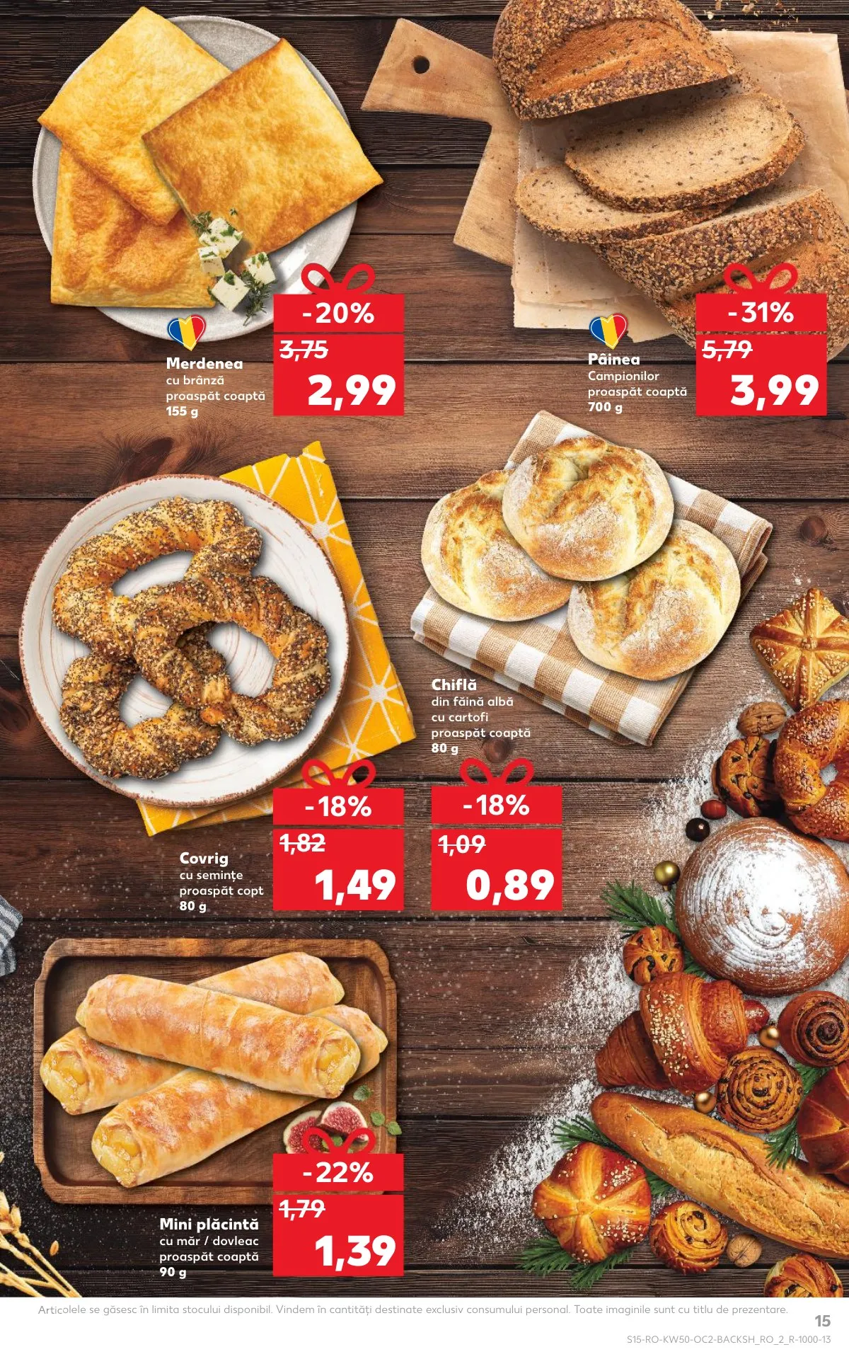 Kaufland akciós újság Románia 12.10–12.16 – 15. oldal