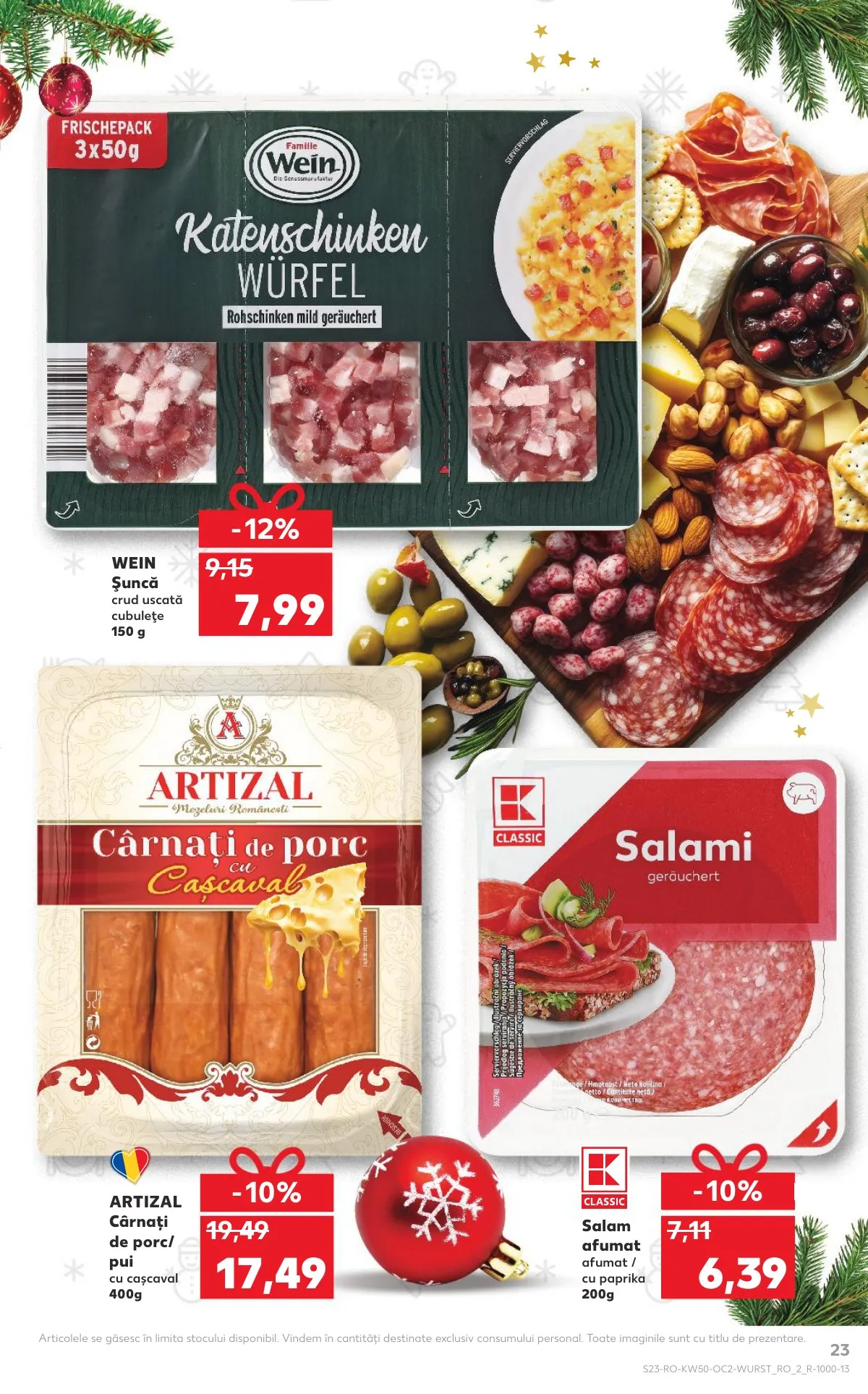 Kaufland akciós újság Románia 12.10–12.16 – 23. oldal