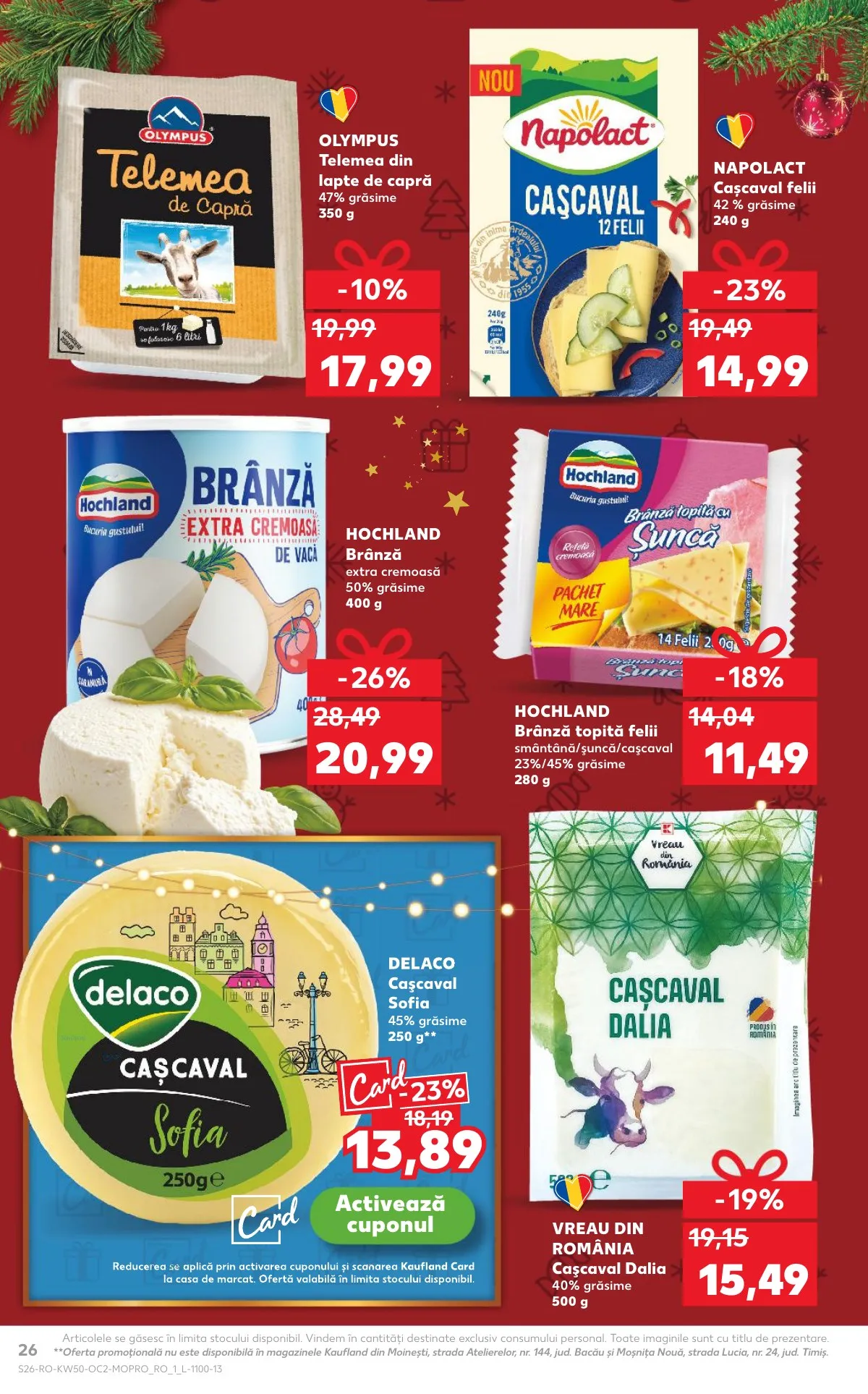 Kaufland akciós újság Románia 12.10–12.16 – 26. oldal