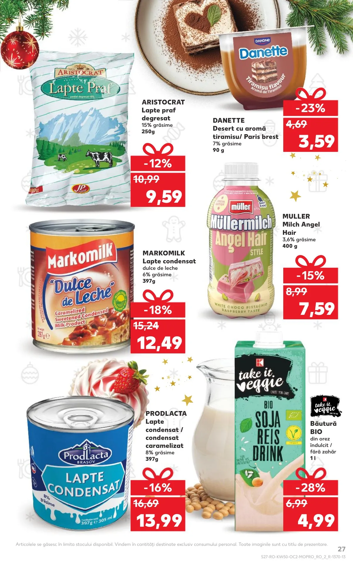 Kaufland akciós újság Románia 12.10–12.16 – 27. oldal