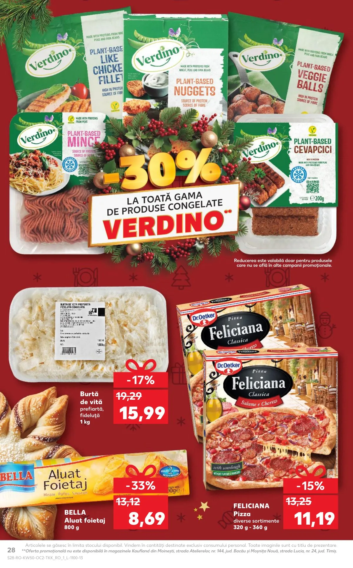 Kaufland akciós újság Románia 12.10–12.16 – 28. oldal