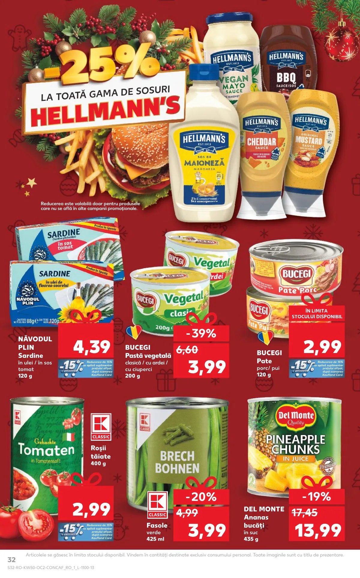 Kaufland akciós újság Románia 12.10–12.16 – 32. oldal