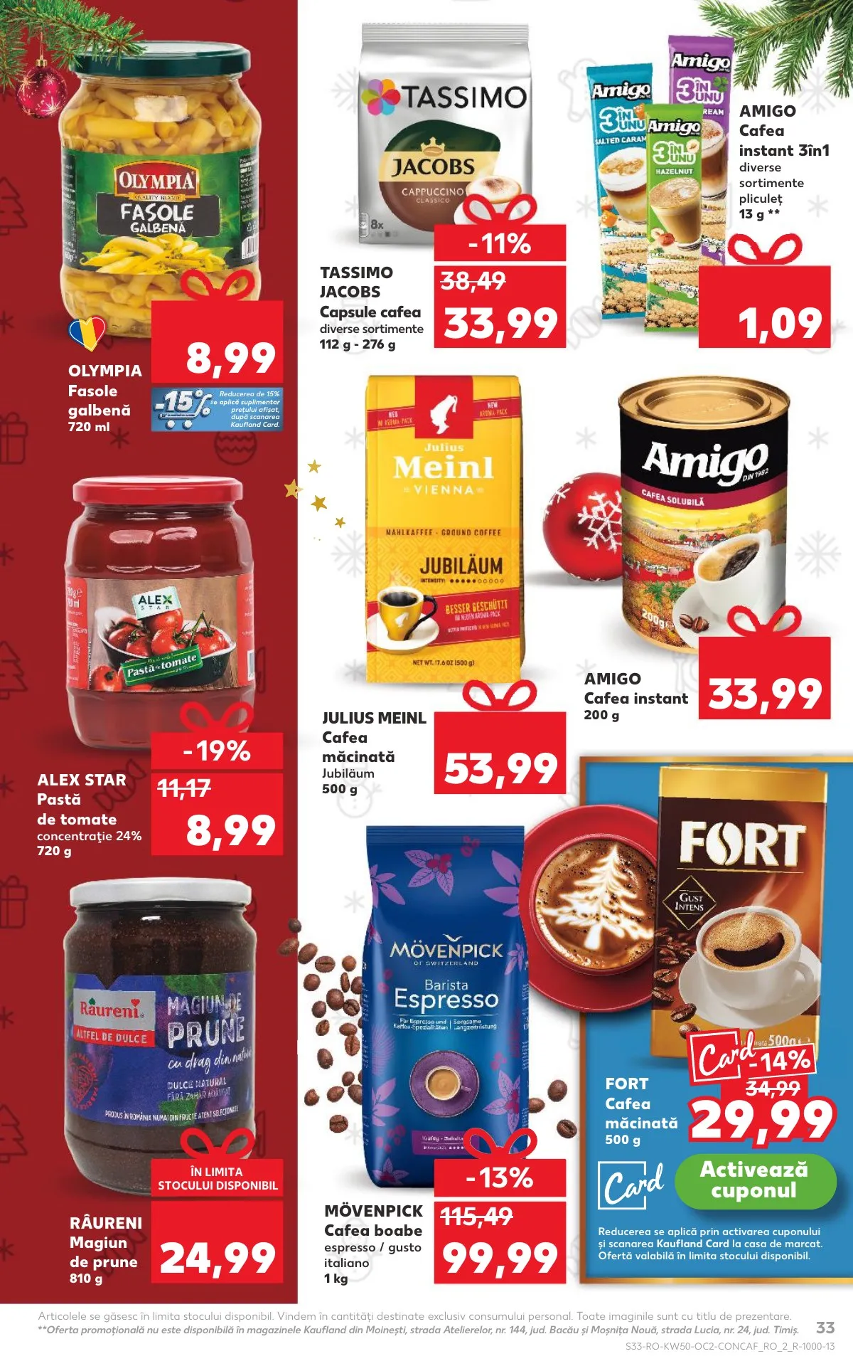 Kaufland akciós újság Románia 12.10–12.16 – 33. oldal